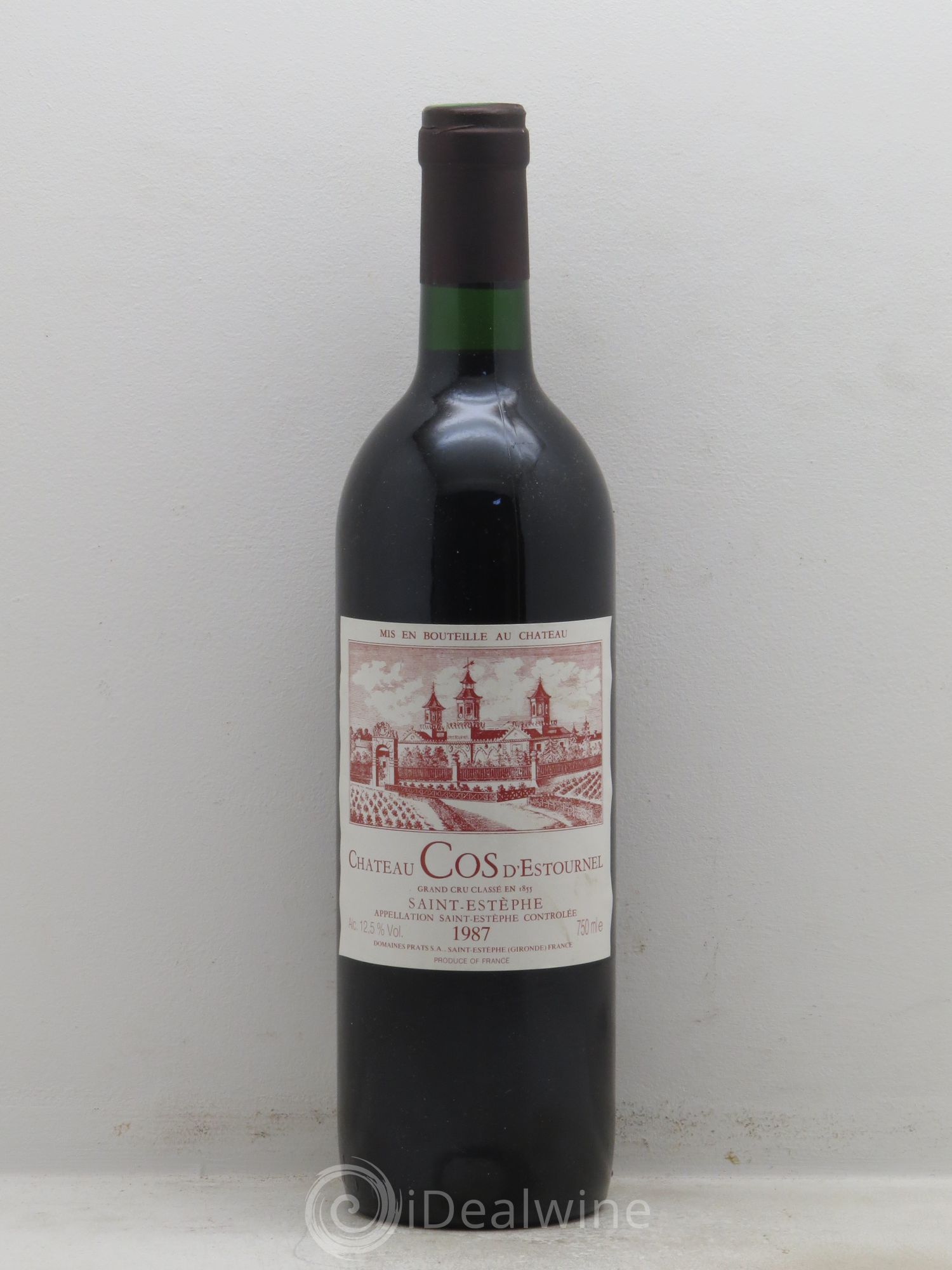 Cos d'Estournel 2ème Grand Cru Classé 1987 - Lot de 1 bouteille - 0