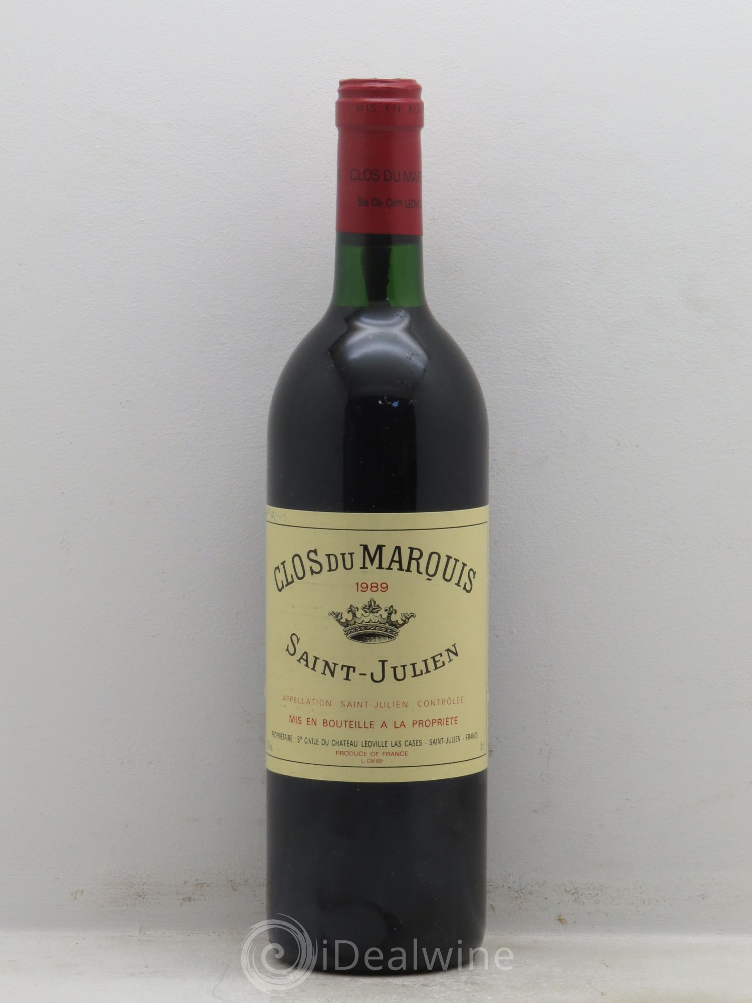 Clos du Marquis 1989 - Lot de 1 bouteille - 0