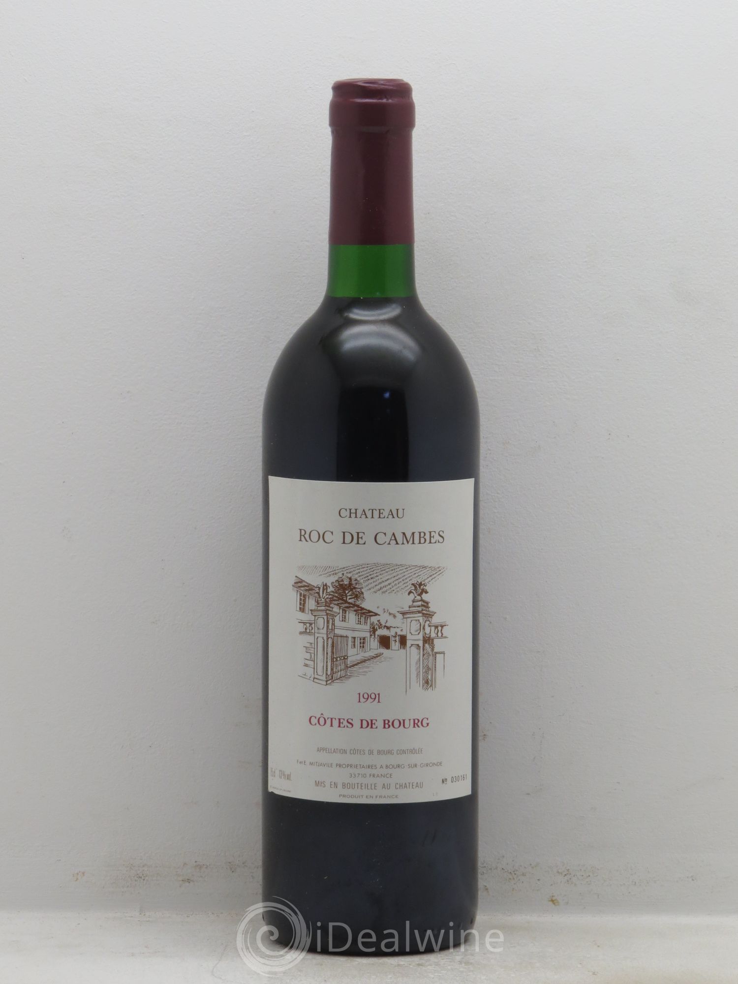Roc de Cambes 1991 - Lot de 12 bouteilles - 0