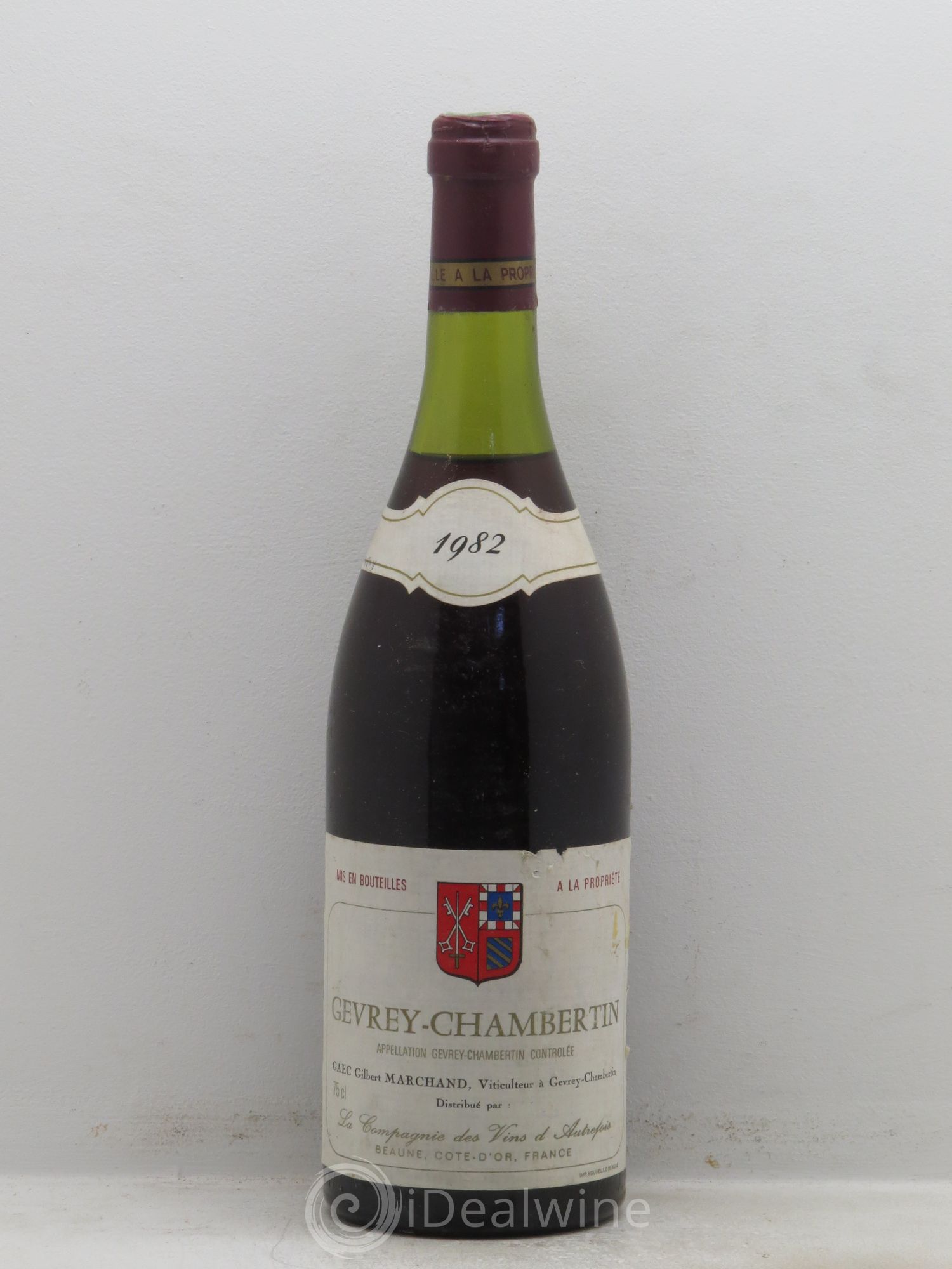 Gevrey-Chambertin G.Marchand 1982 - Posten von 1 Flasche - 0