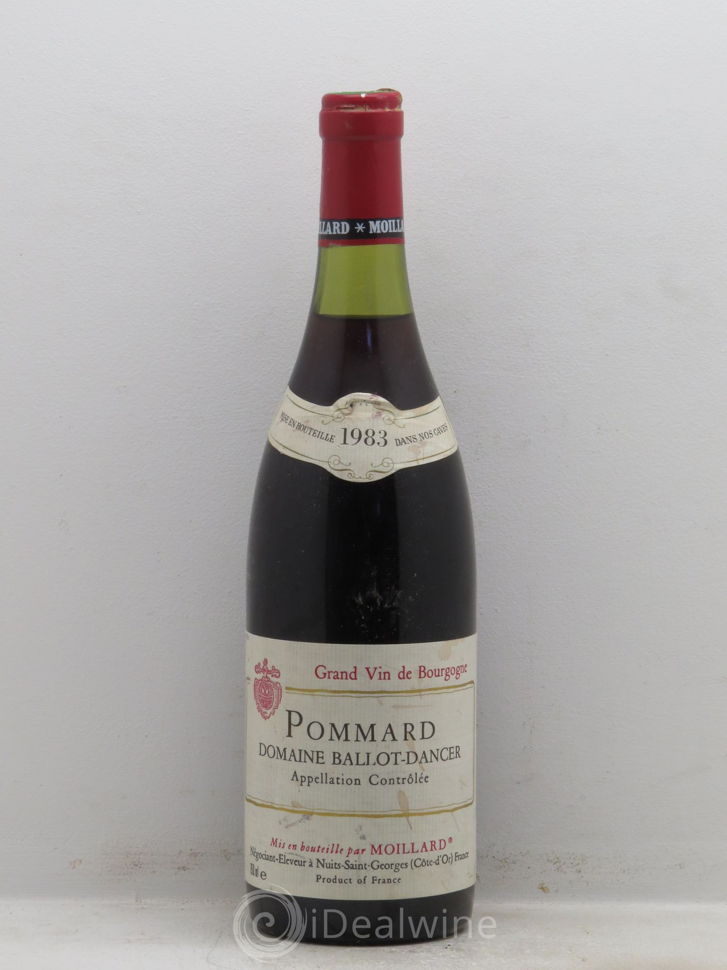 Pommard Domaine Ballot Dancer Moillard 1983 - Posten von 1 Flasche - 0