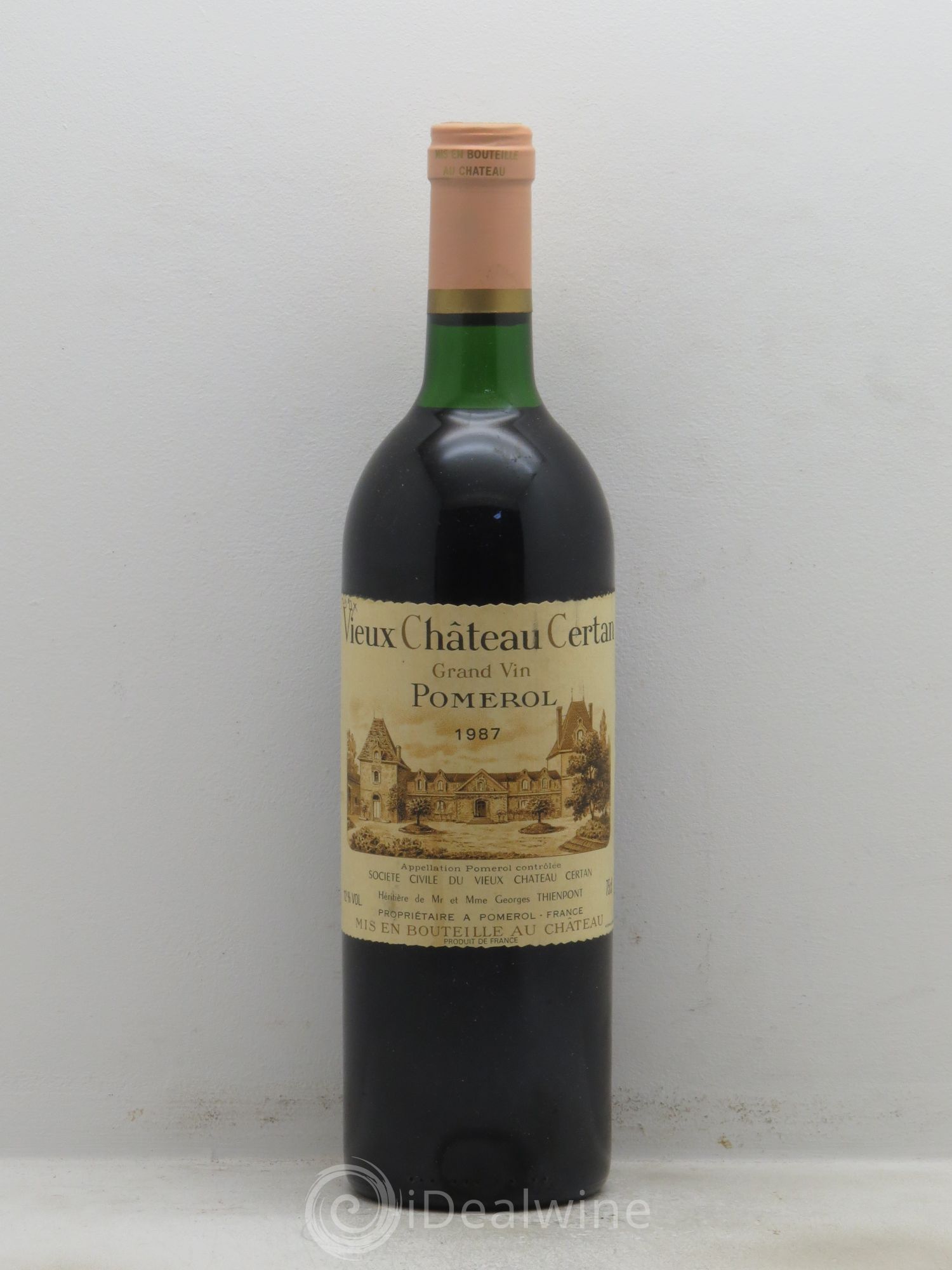 Vieux Château Certan 1987 - Lot de 1 bouteille - 0