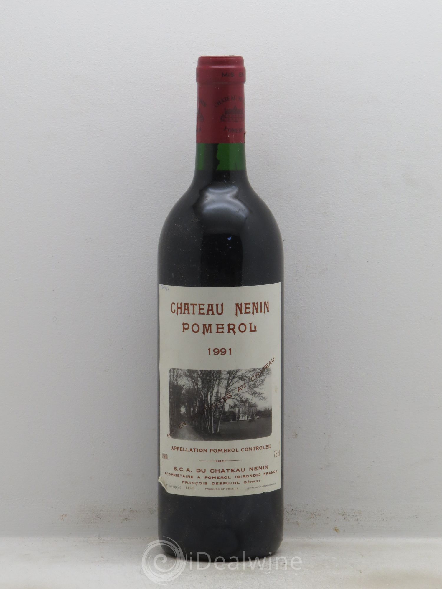 Château Nenin 1991 - Lot de 1 bouteille - 0