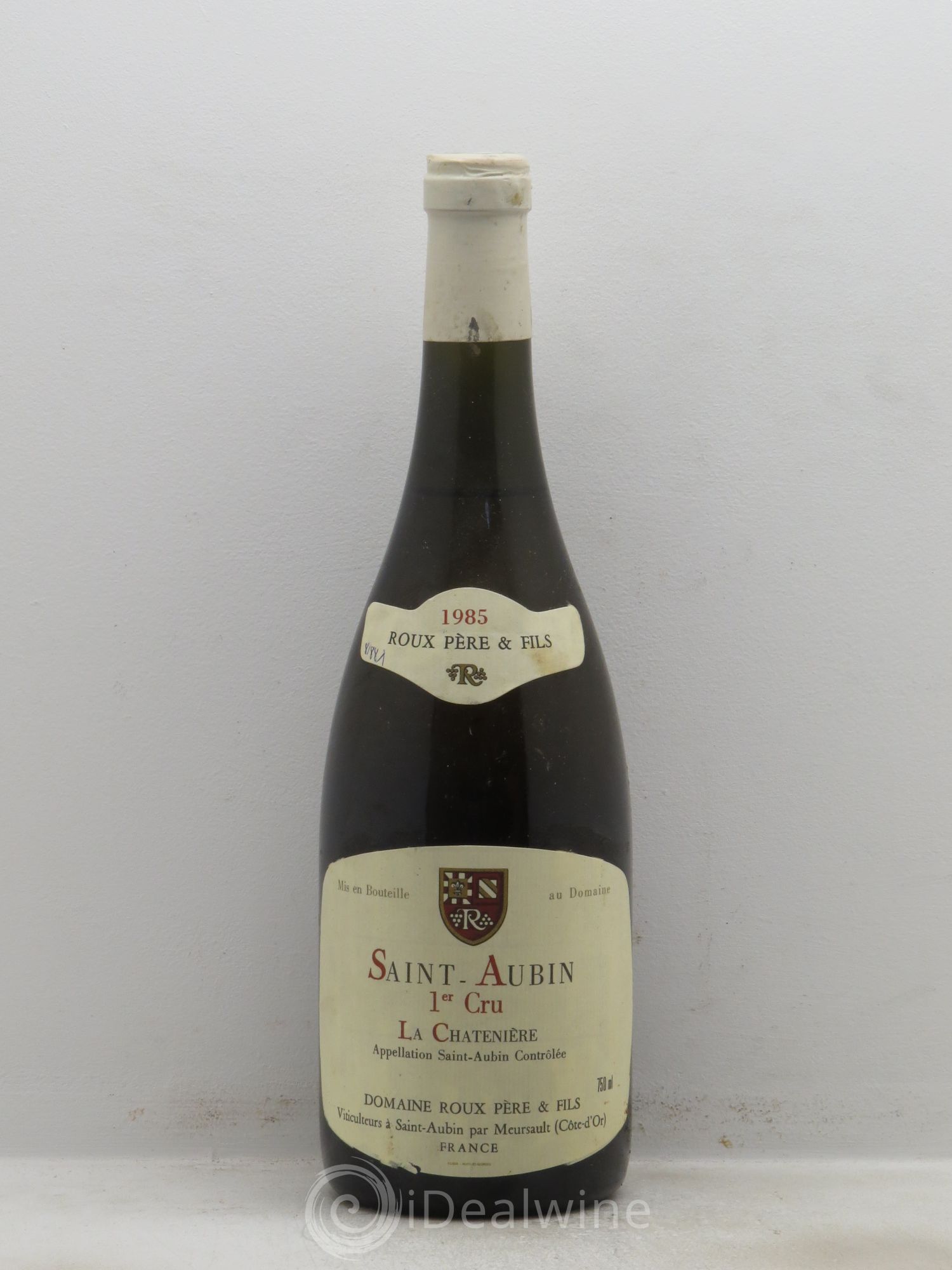 Saint-Aubin 1er Cru La Chatenière Domaine Roux 1985 - Lot de 1 bouteille - 0