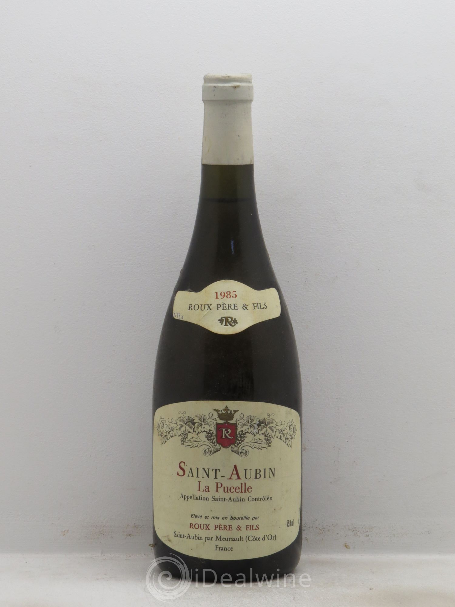 Saint-Aubin 1er Cru La Pucelle - Roux 1985 - Lot de 1 bouteille - 0