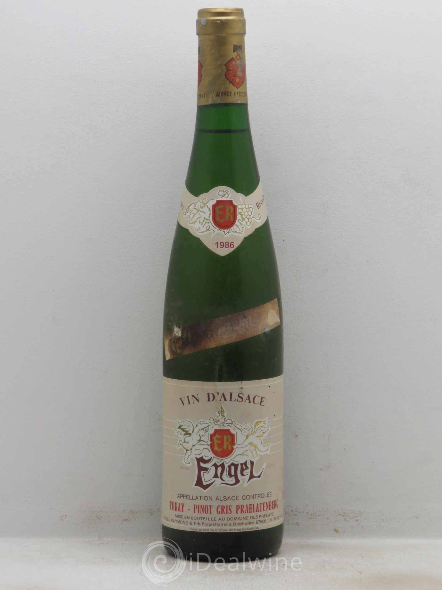 Pinot Gris (Tokay) Grand Cru Patatenberg - Engel 1986 - Posten von 1 Flasche - 0