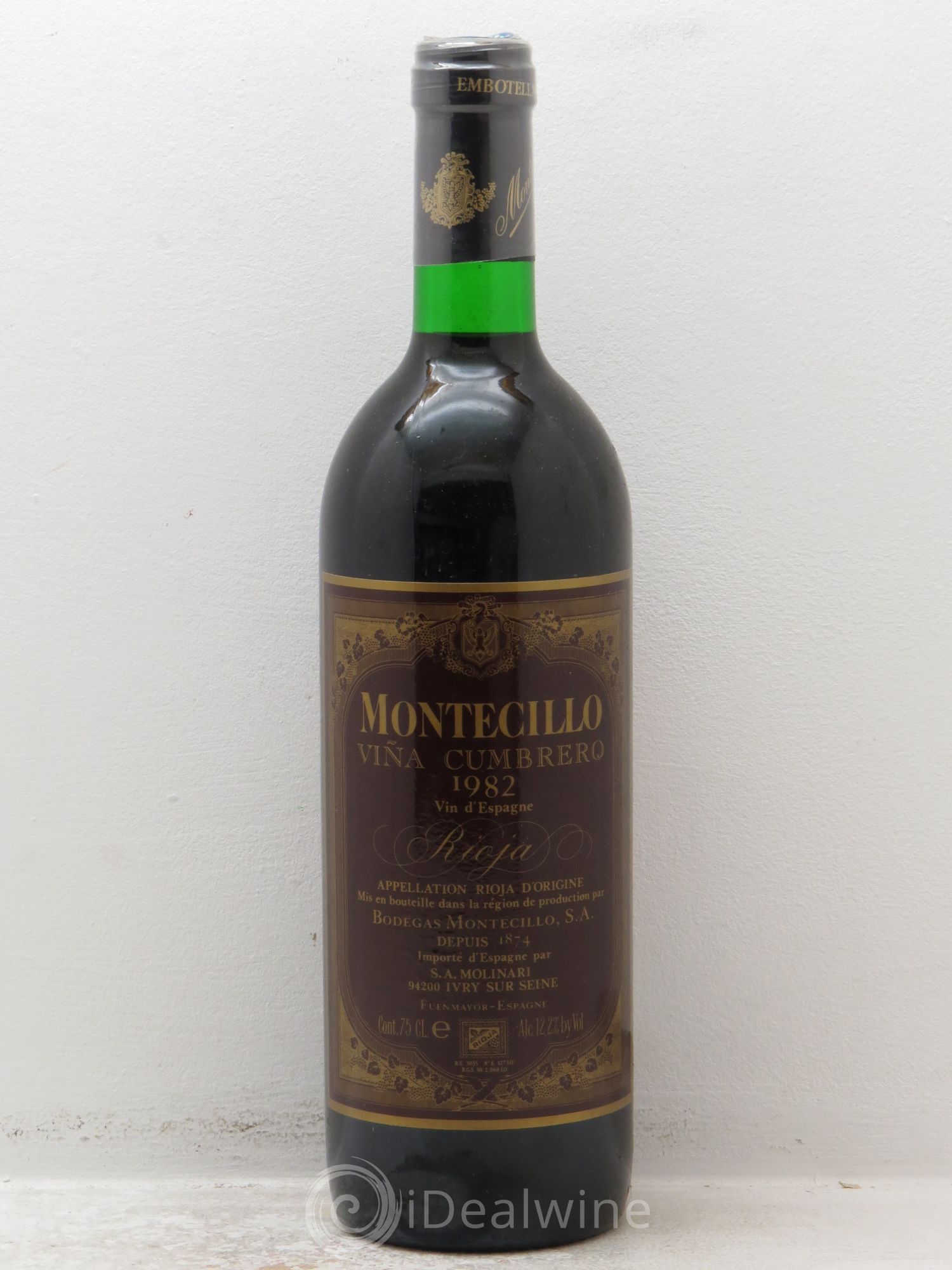 Rioja DOCA Montecillo Vina Cumbrero 1982 - Lot of 1 bottle - 0