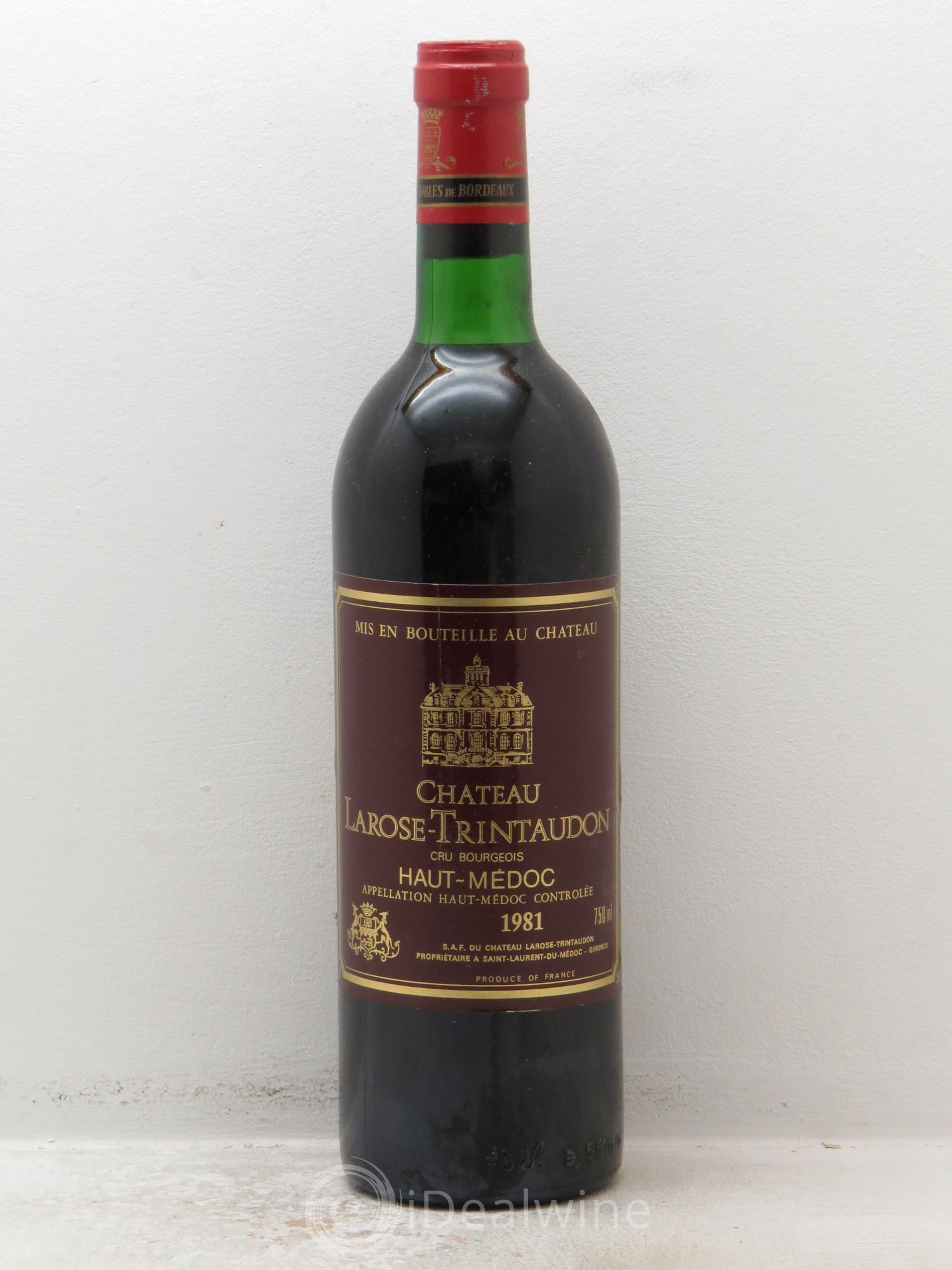 Château Larose Trintaudon Cru Bourgeois (sans prix de réserve) 1981 - Lot de 1 bouteille - 0