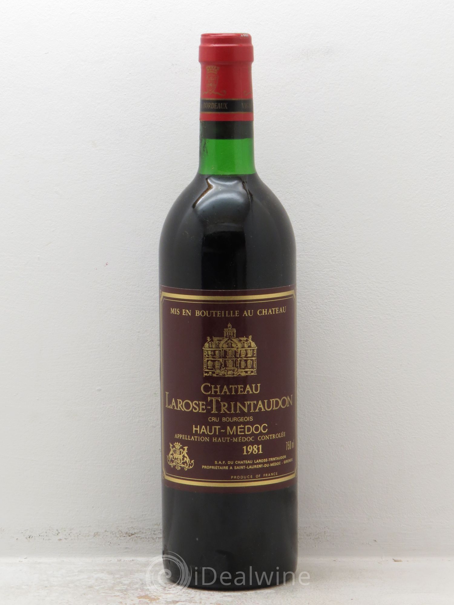 Château Larose Trintaudon Cru Bourgeois (sans prix de réserve) 1981 - Lot de 1 bouteille - 0