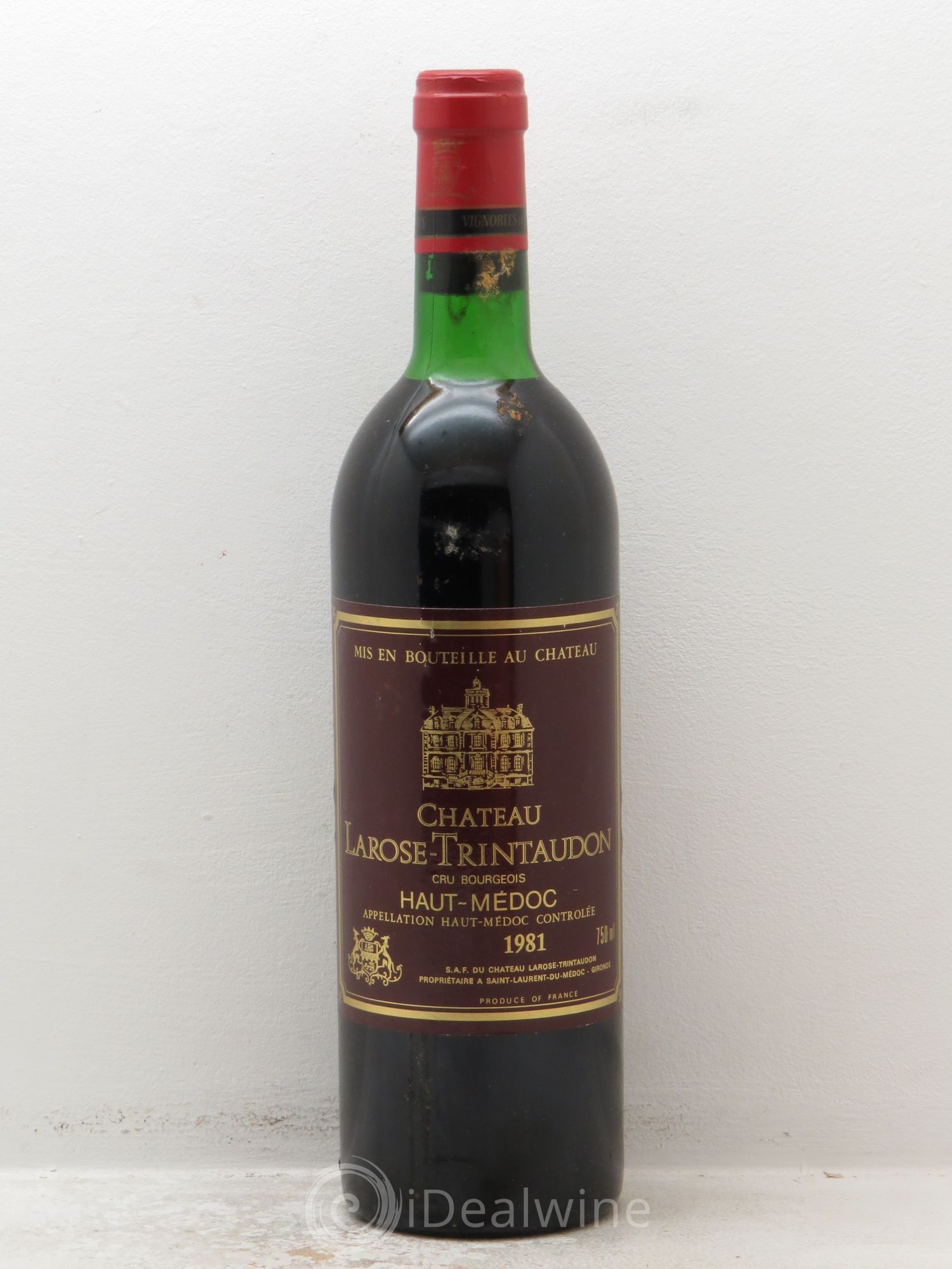 Château Larose Trintaudon Cru Bourgeois (sans prix de réserve) 1981 - Lot de 1 bouteille - 0
