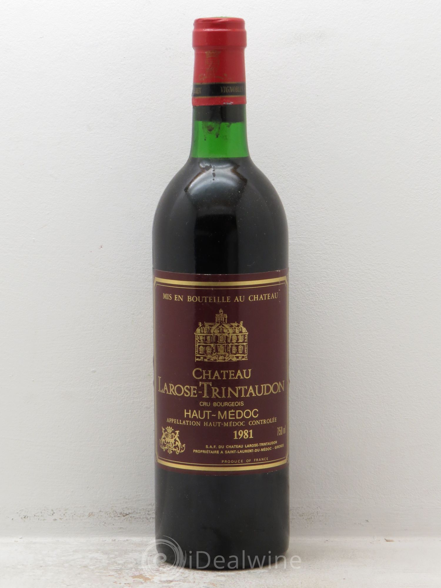 Château Larose Trintaudon Cru Bourgeois (sans prix de réserve) 1981 - Lot de 1 bouteille - 0