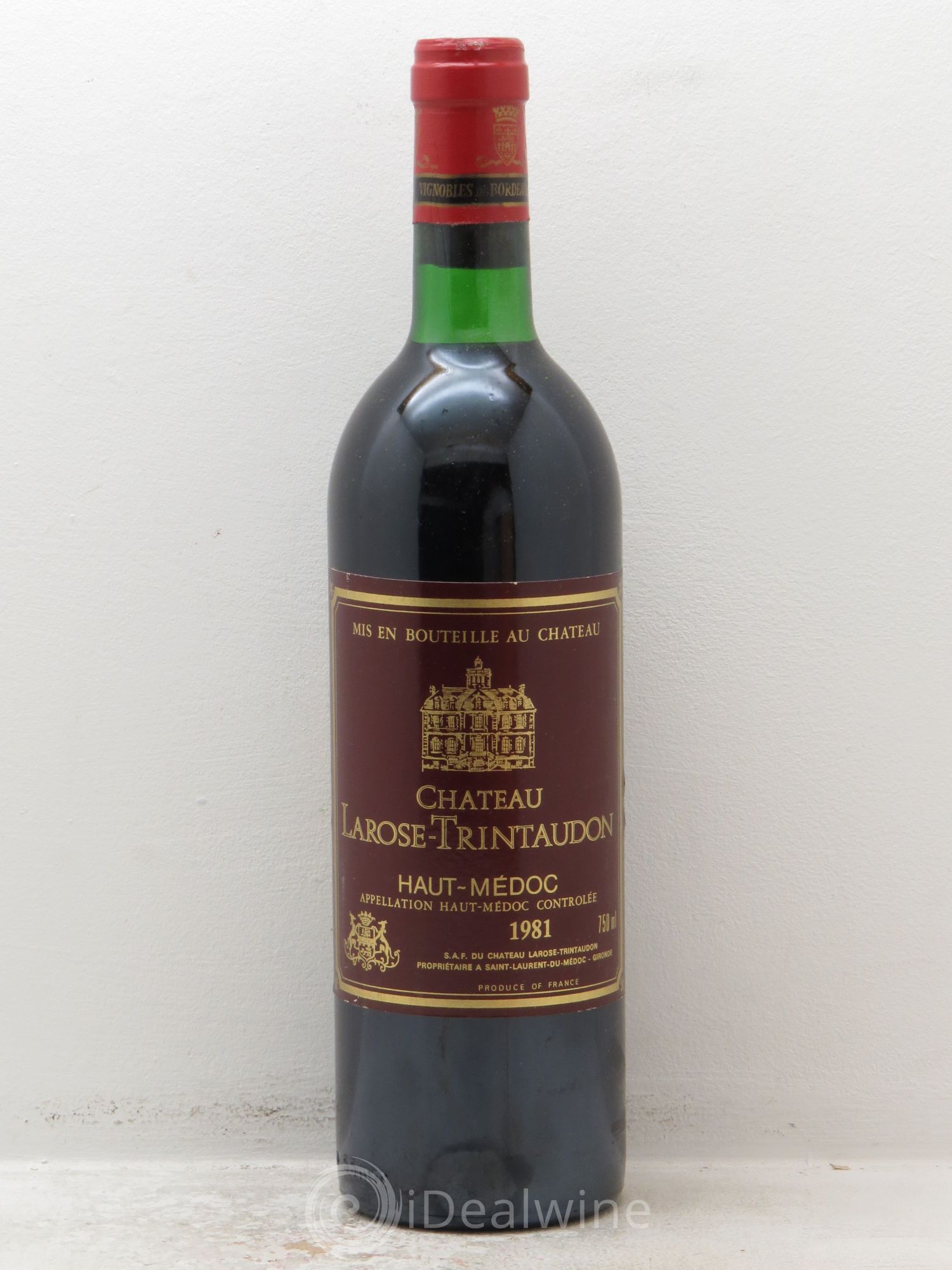 Château Larose Trintaudon Cru Bourgeois (sans prix de réserve) 1981 - Lot de 1 bouteille - 0