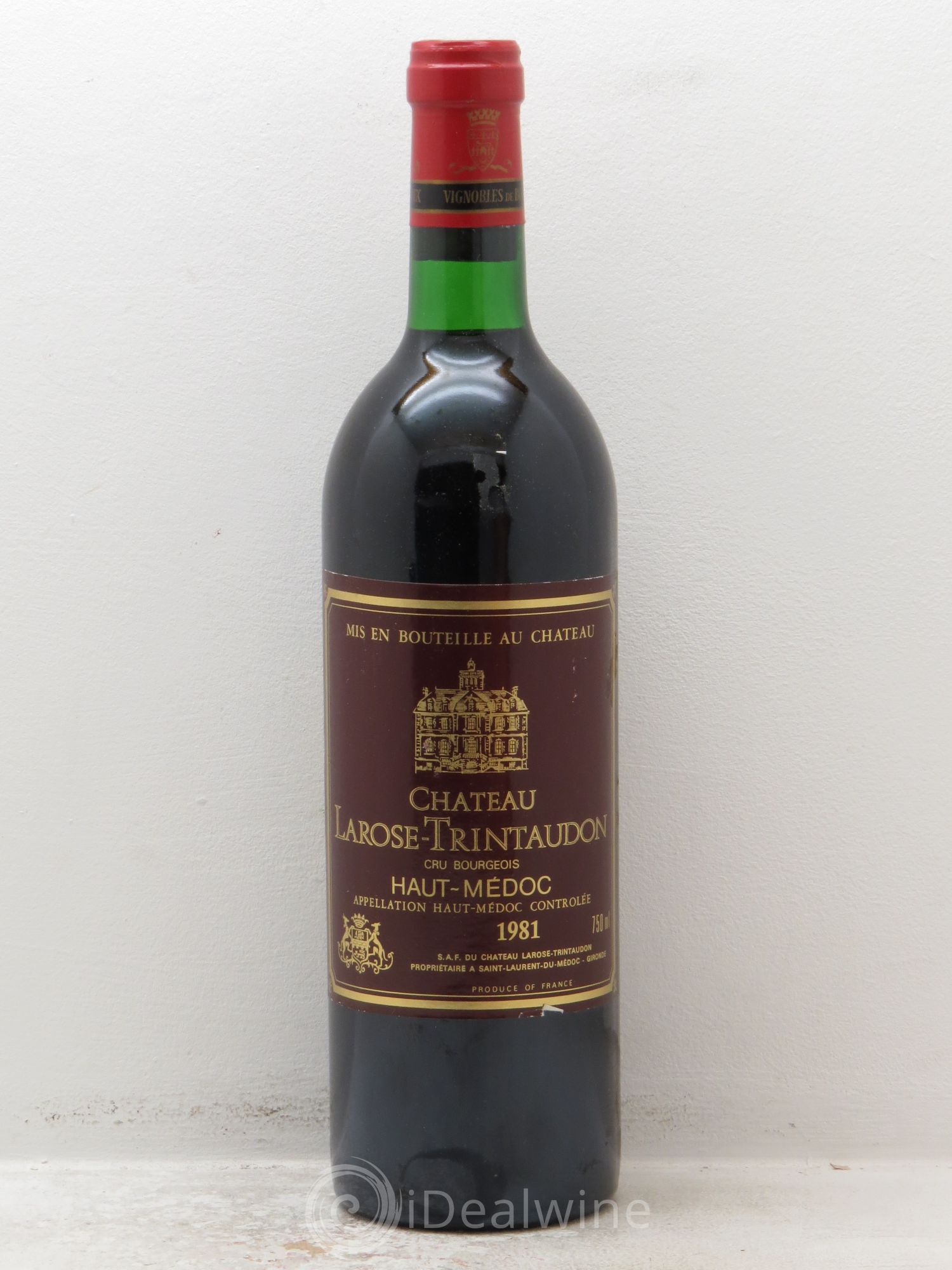 Château Larose Trintaudon Cru Bourgeois (sans prix de réserve) 1981 - Lot de 1 bouteille - 0