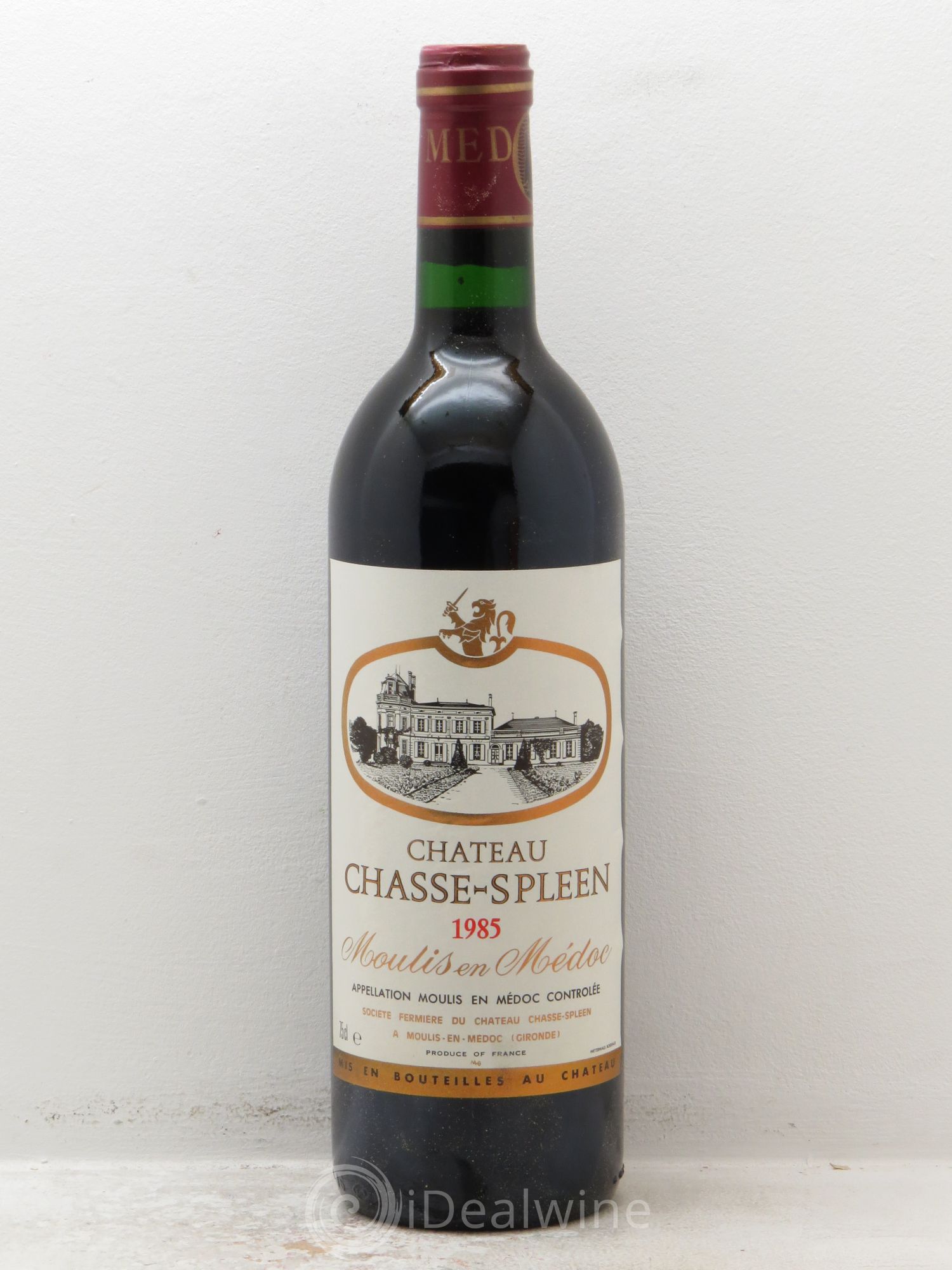 Château Chasse Spleen 1985 - Lot de 1 bouteille - 0
