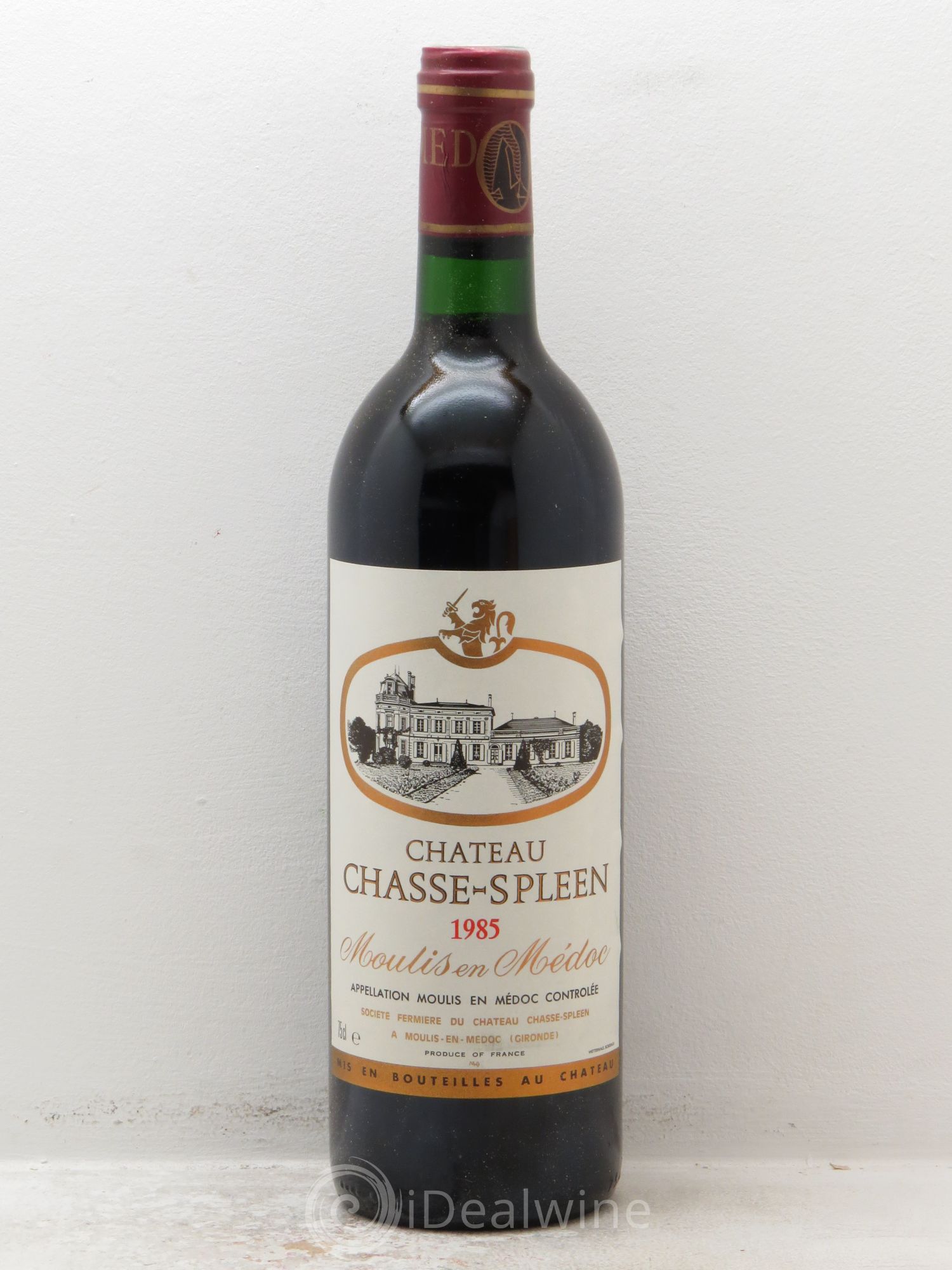 Château Chasse Spleen 1985 - Lot de 1 bouteille - 0