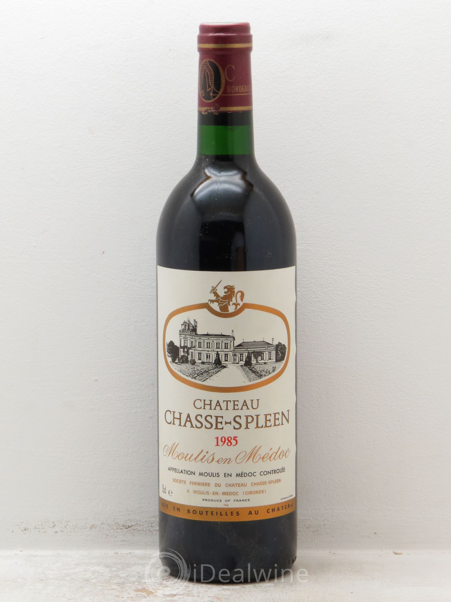 Château Chasse Spleen 1985 - Lot de 1 bouteille - 0