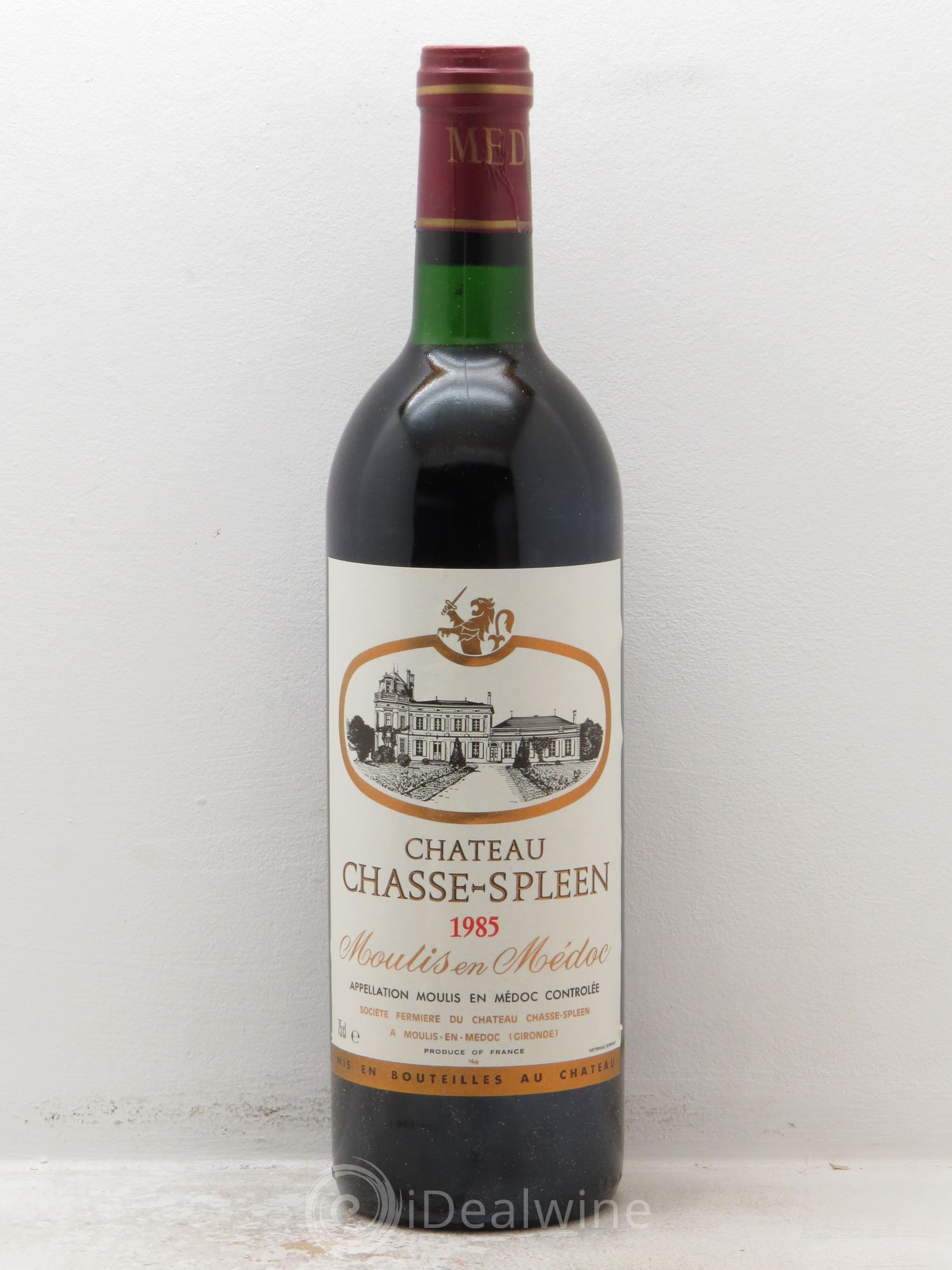 Château Chasse Spleen 1985 - Lot de 1 bouteille - 0