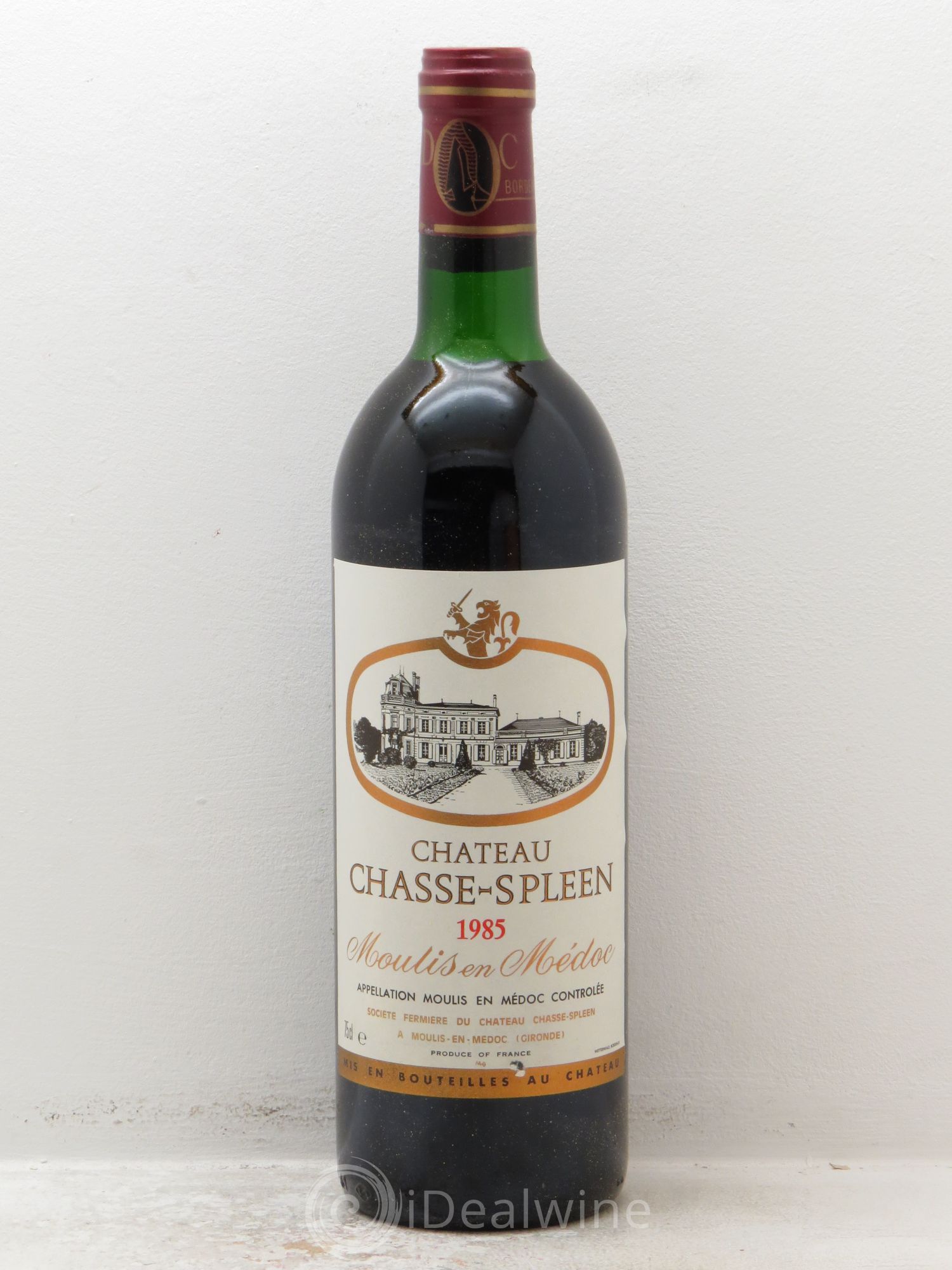 Château Chasse Spleen 1985 - Lot de 1 bouteille - 0