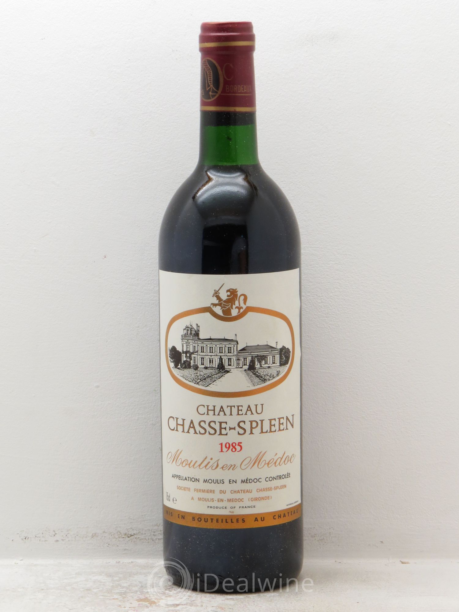 Château Chasse Spleen 1985 - Lot de 1 bouteille - 0