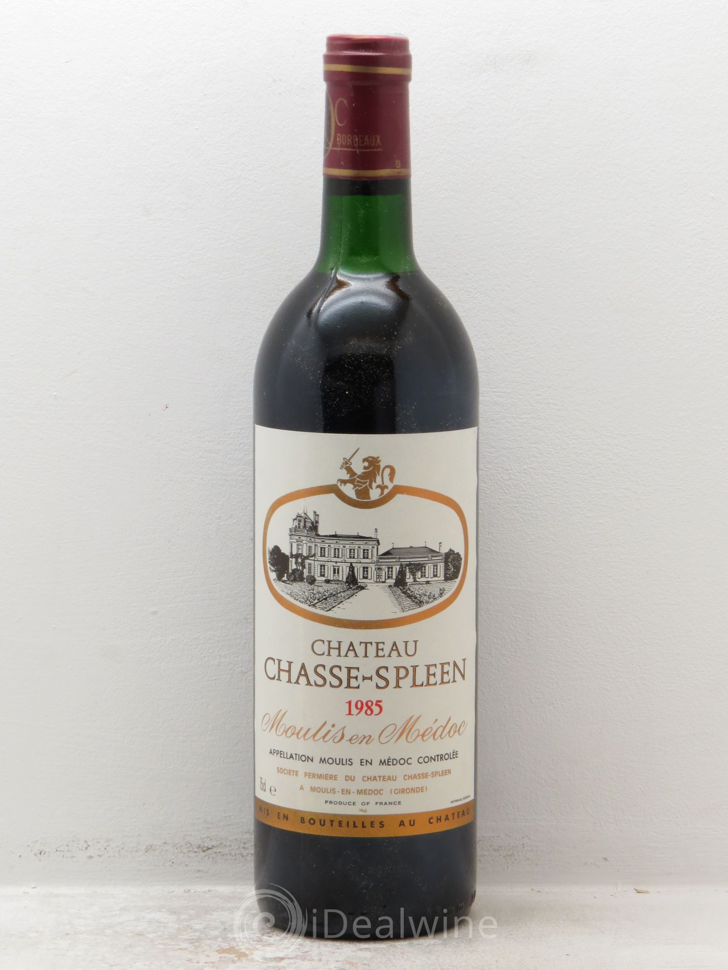 Château Chasse Spleen 1985 - Lot de 1 bouteille - 0