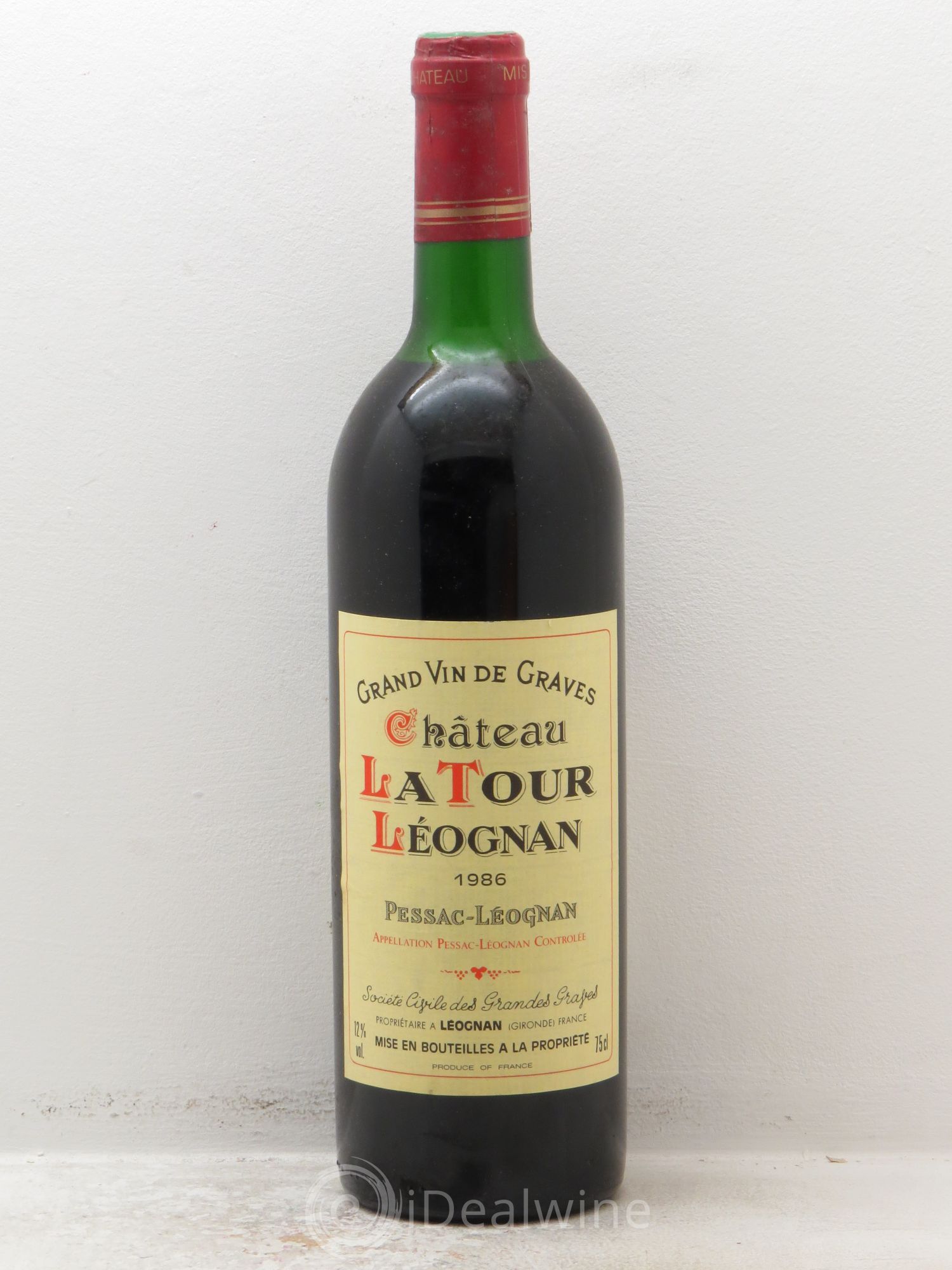 Pessac-Léognan Latour Léognan 1986 - Posten von 1 Flasche - 0