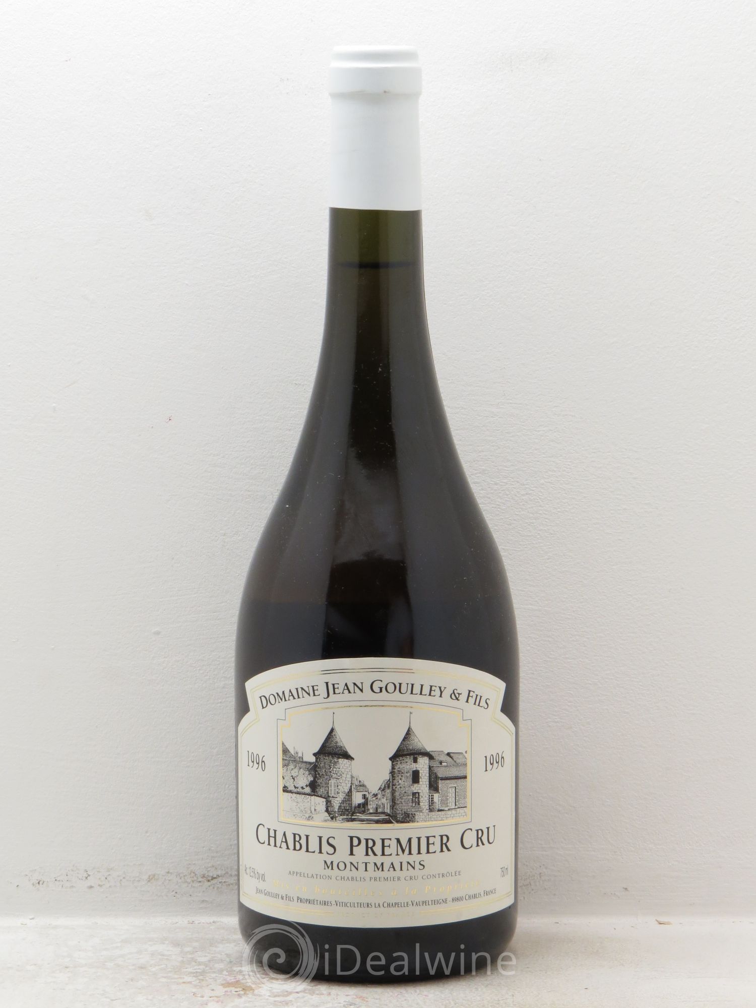 Chablis 1er Cru Jean Goulley et Fils (sans prix de réserve) 1996 - Posten von 1 Flasche - 0