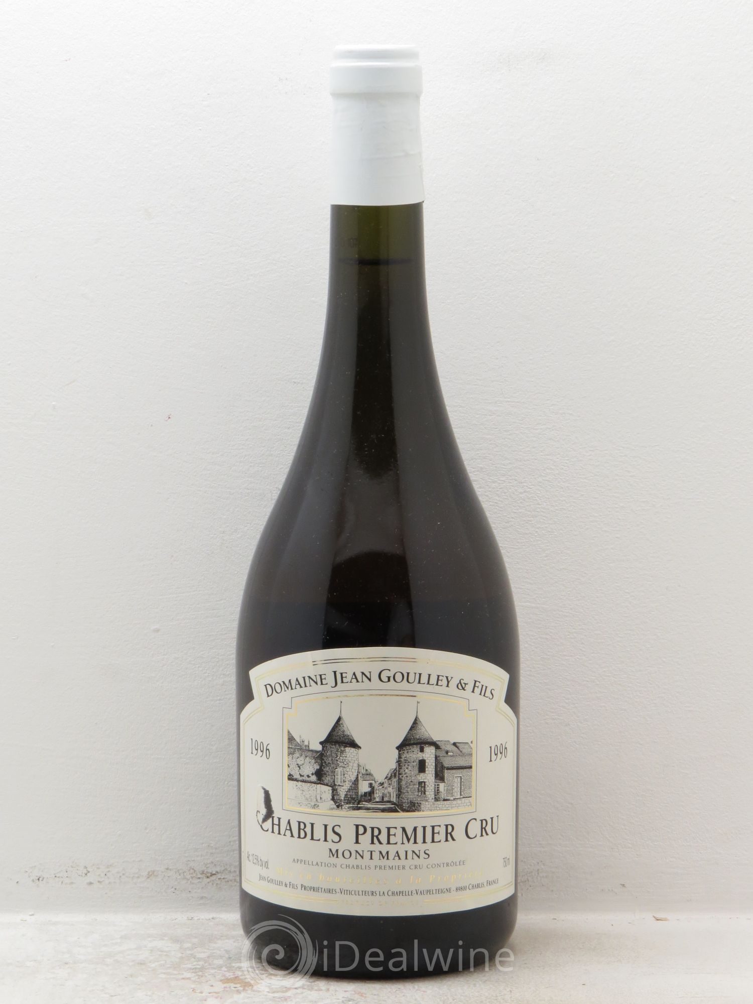 Chablis 1er Cru Jean Goulley et Fils (sans prix de réserve) 1996 - Posten von 1 Flasche - 0