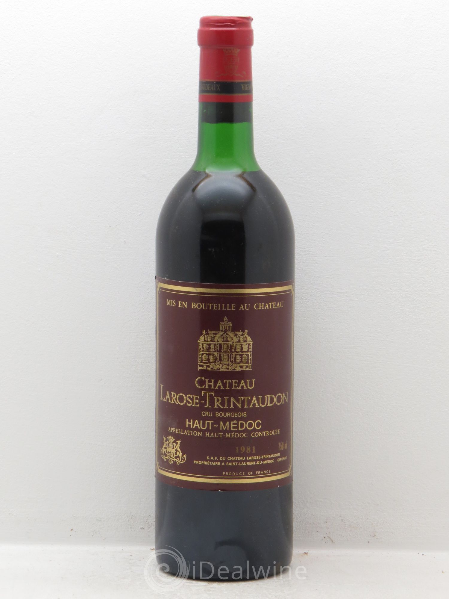 Château Larose Trintaudon Cru Bourgeois (sans prix de réserve) 1981 - Lot de 1 bouteille - 0