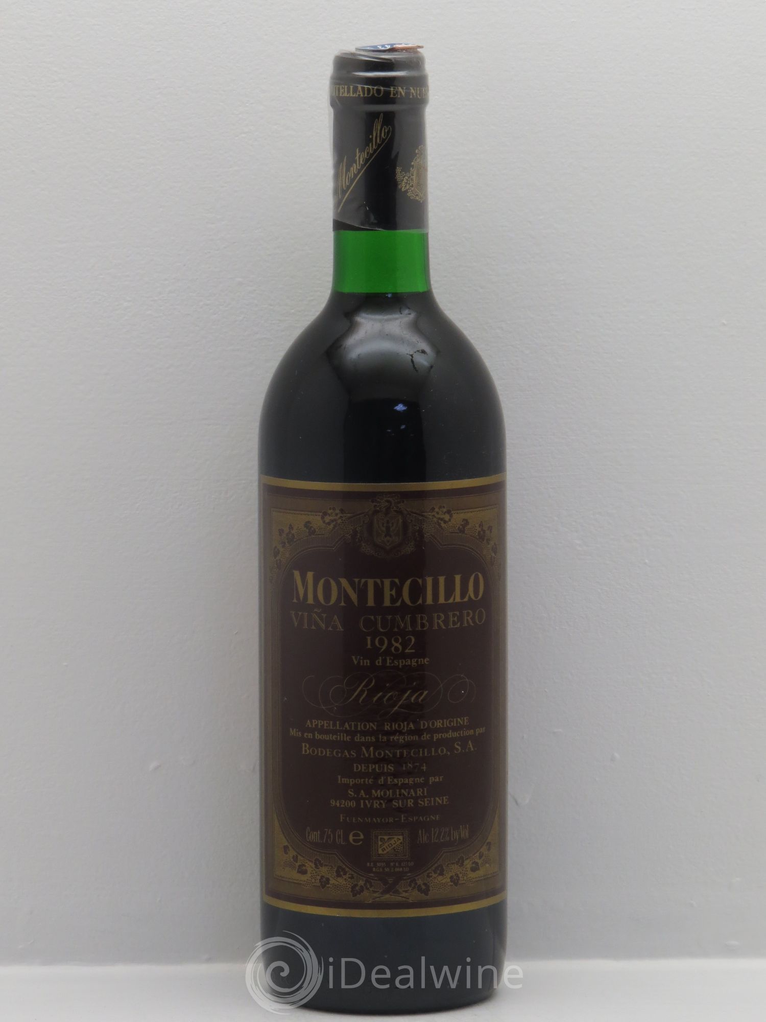 Rioja DOCA Montecillo Vina Cumbrero 1982 - Lot de 1 bouteille - 0