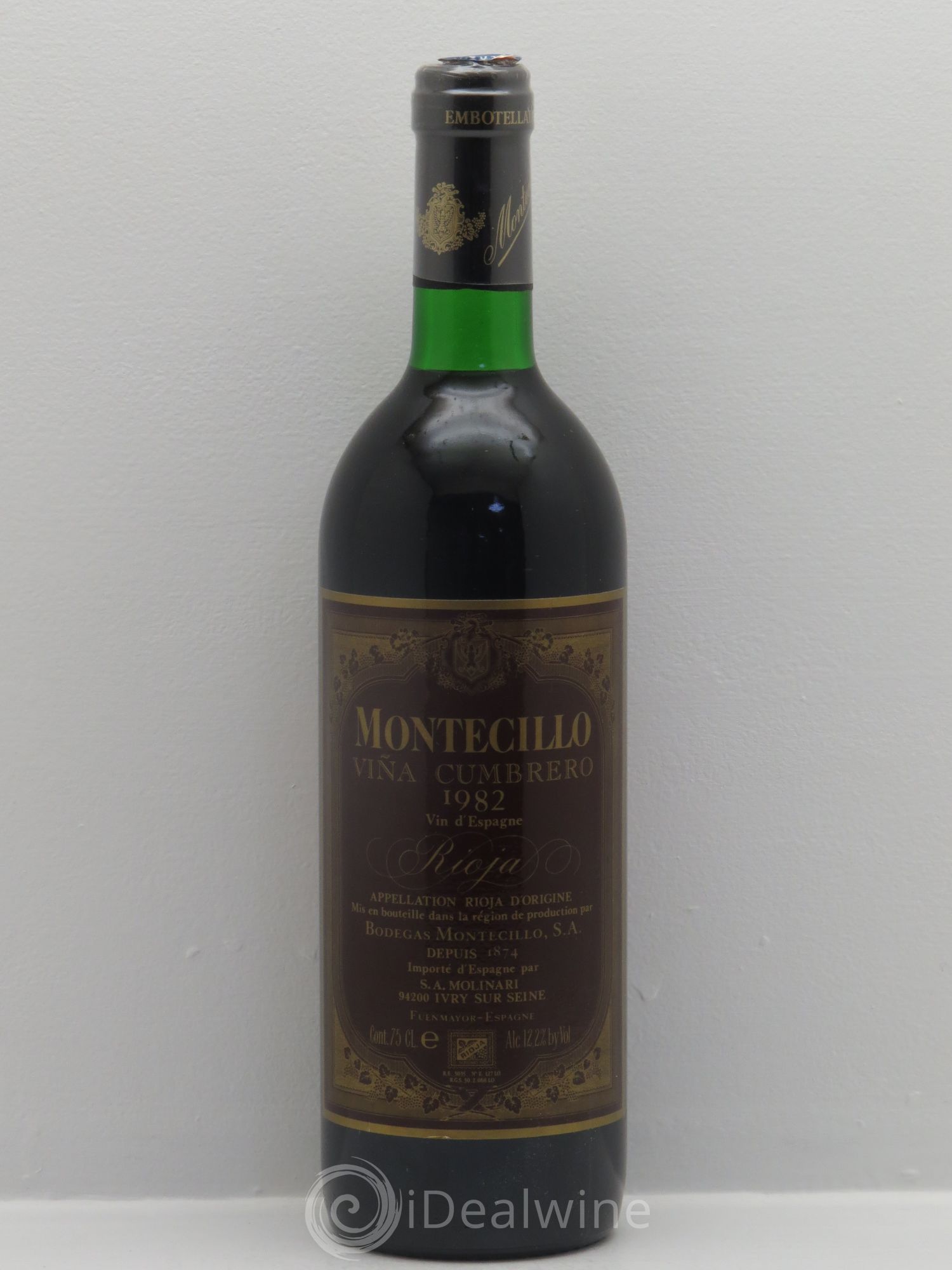 Rioja DOCA Montecillo Vina Cumbrero 1982 - Lot de 1 bouteille - 0