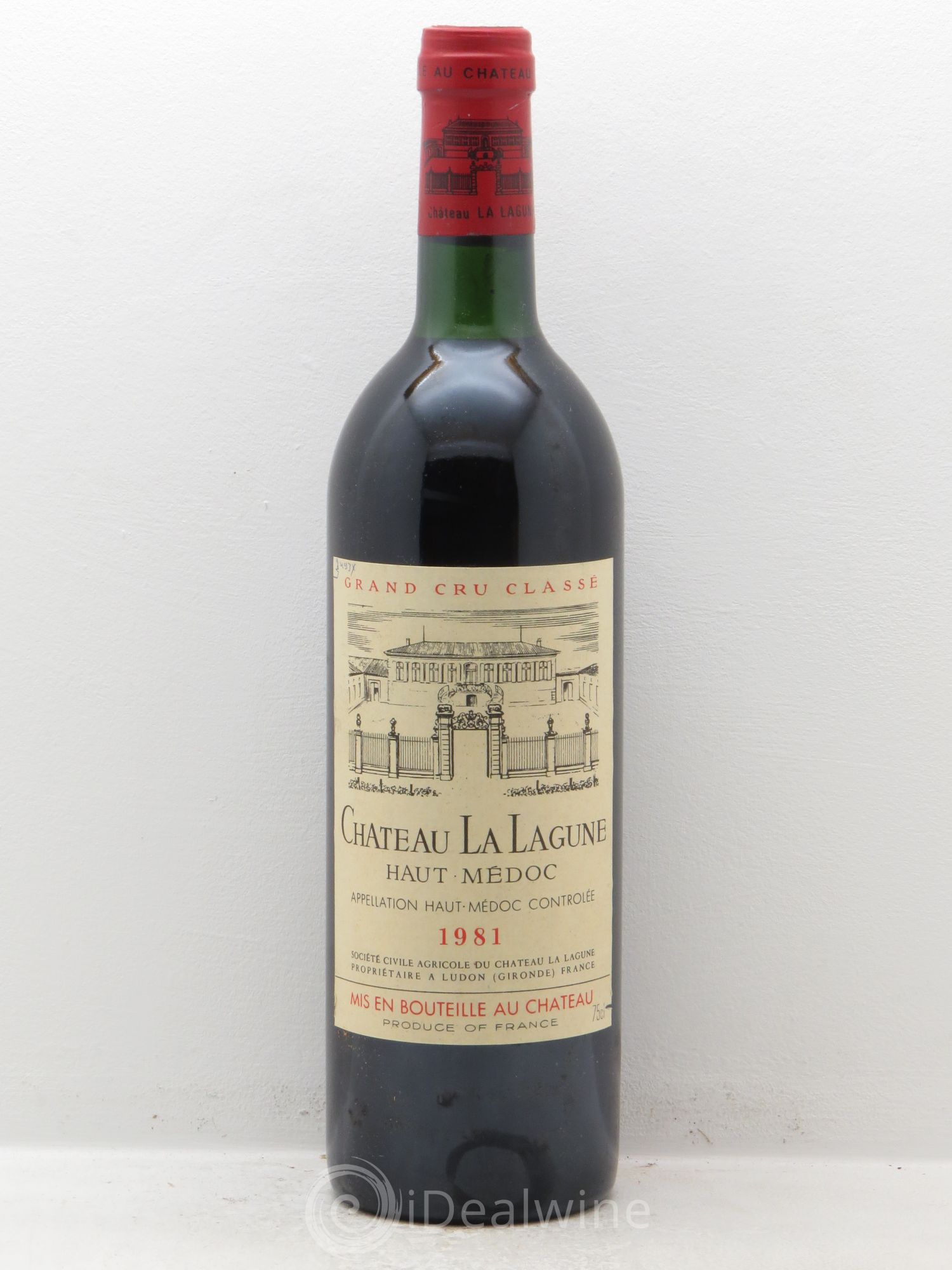 Château la Lagune 3ème Grand Cru Classé 1981 - Lot de 1 bouteille - 0