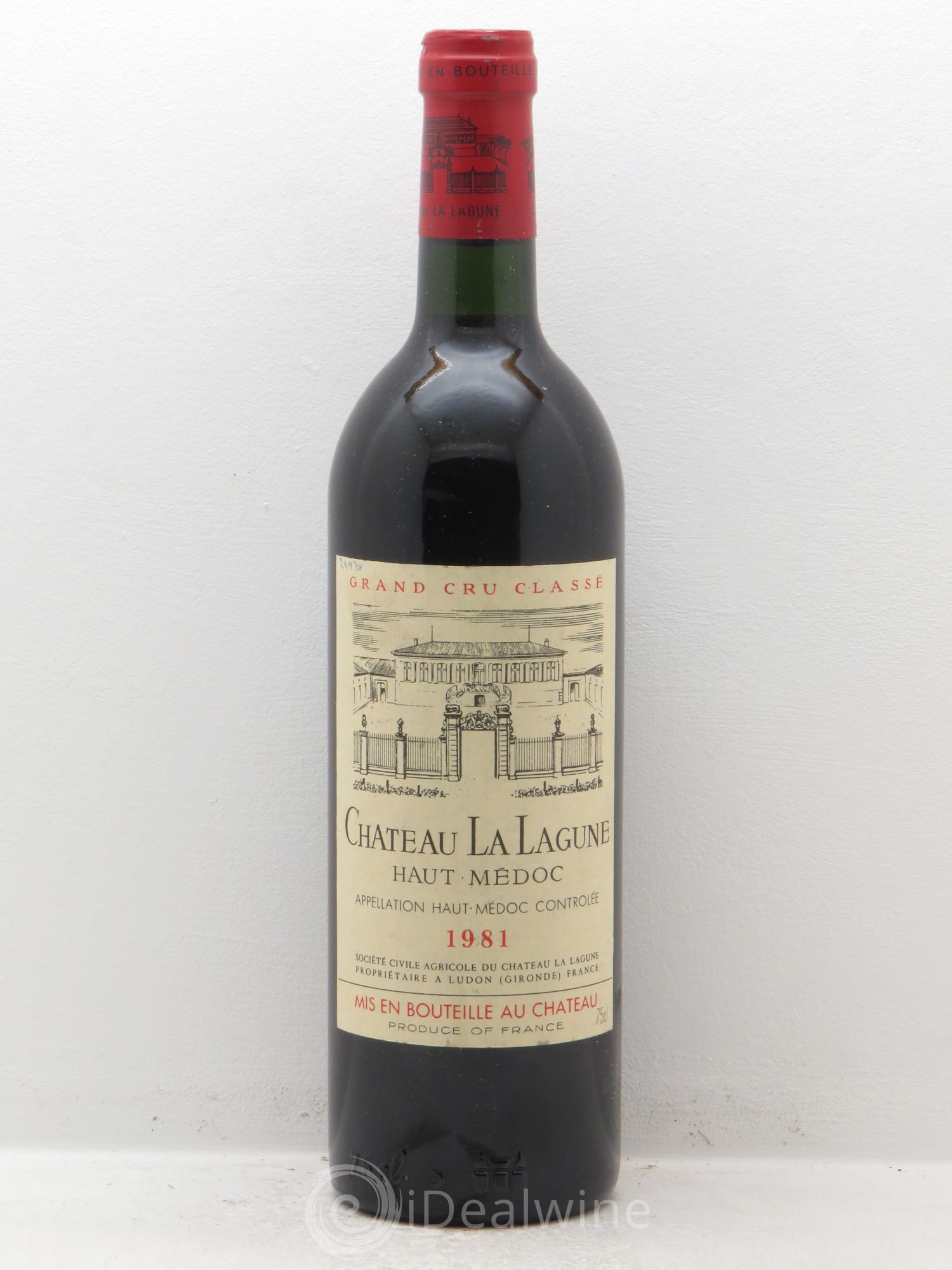 Château la Lagune 3ème Grand Cru Classé 1981 - Lot de 1 bouteille - 0