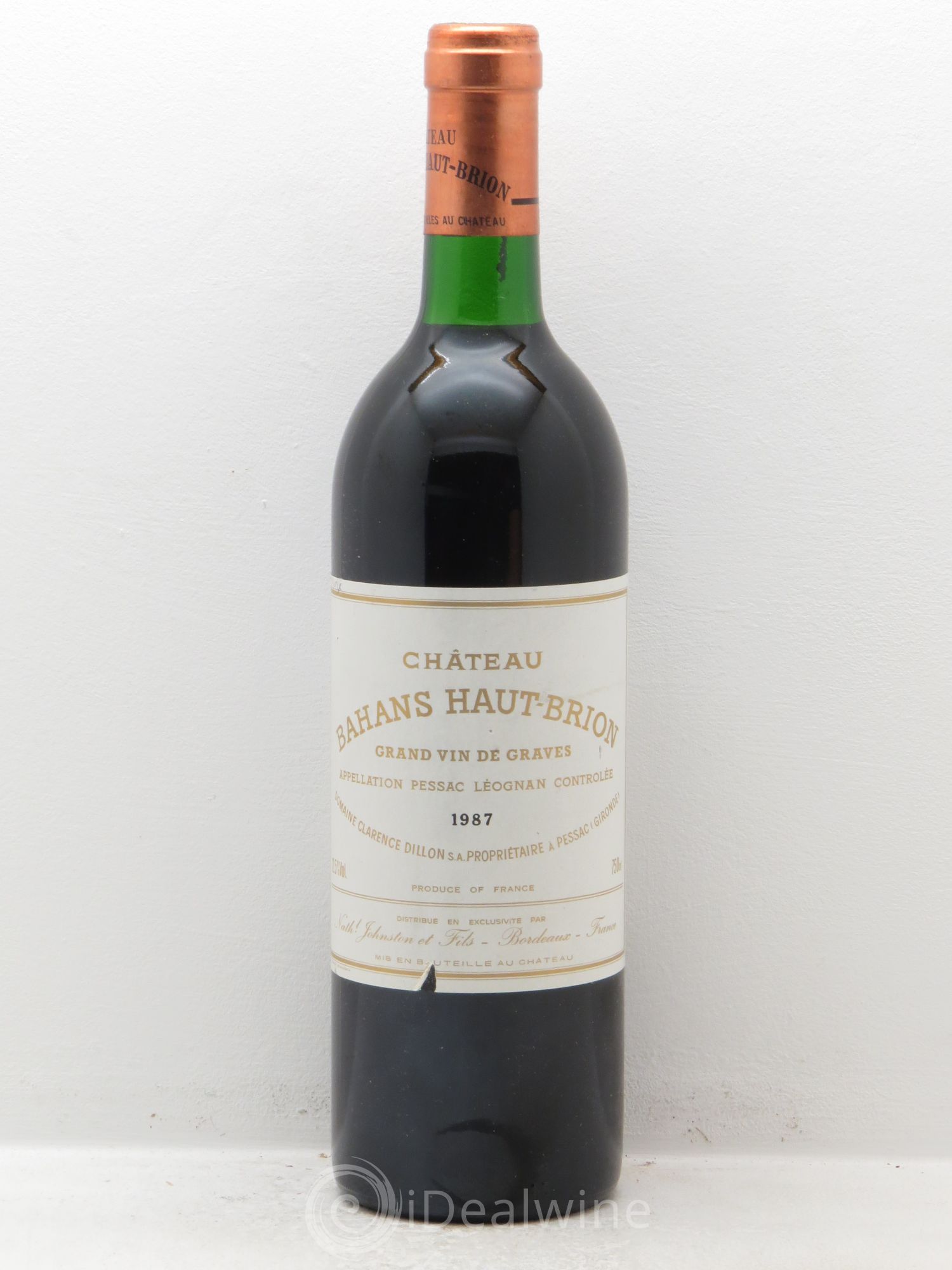 Clarence (Bahans) de Haut-Brion Second Vin 1987 - Lot de 1 bouteille - 0