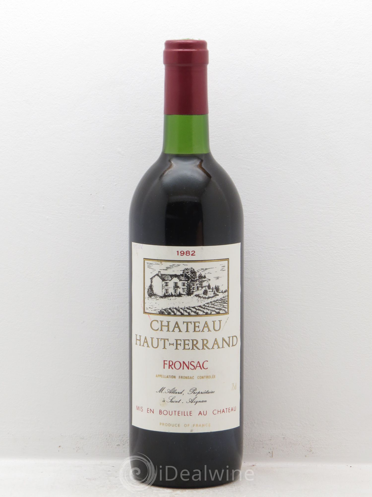 Fronsac 1982 - Posten von 1 Flasche - 0