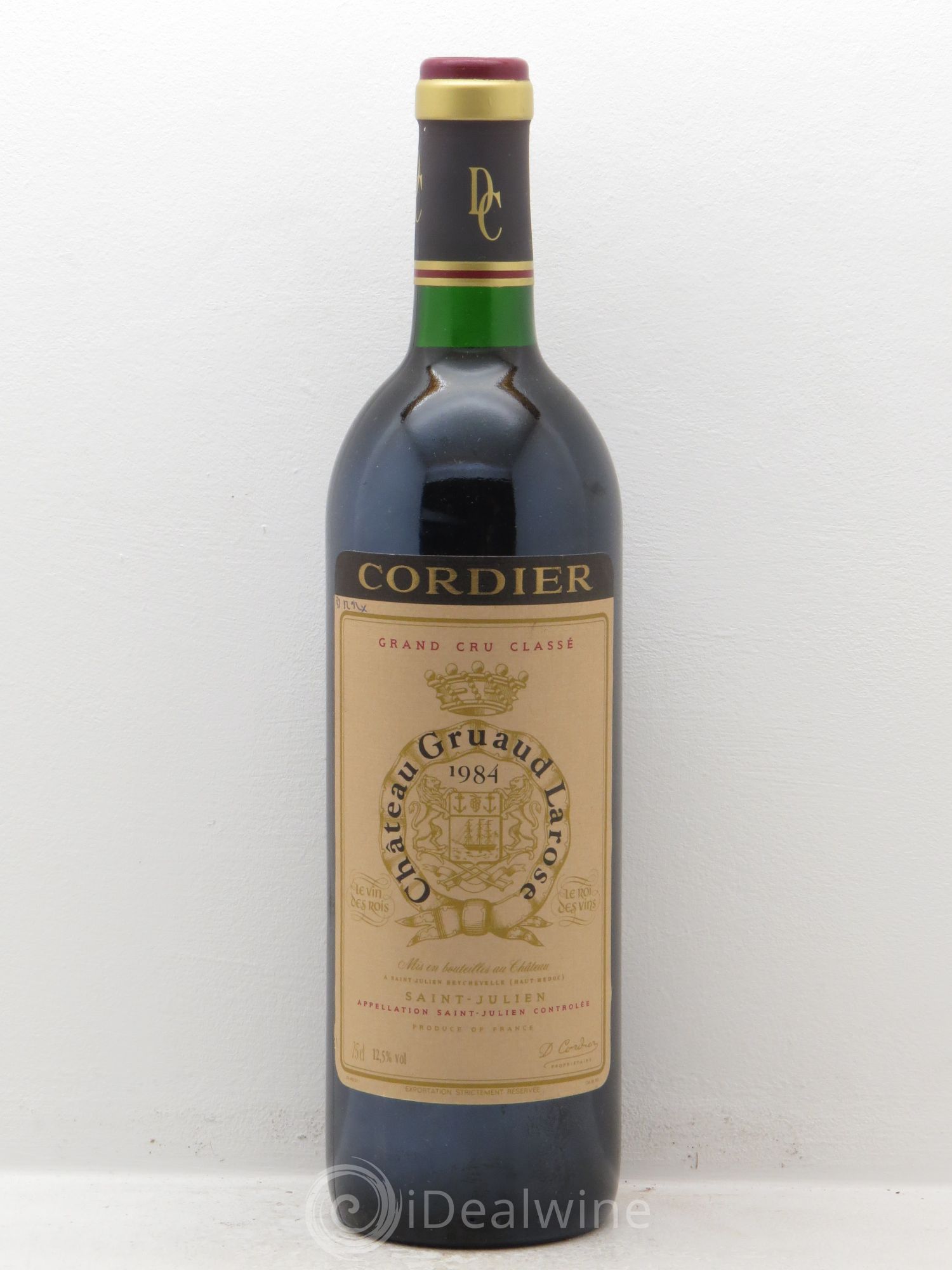 Château Gruaud Larose 2ème Grand Cru Classé 1984 - Lot de 1 bouteille - 0