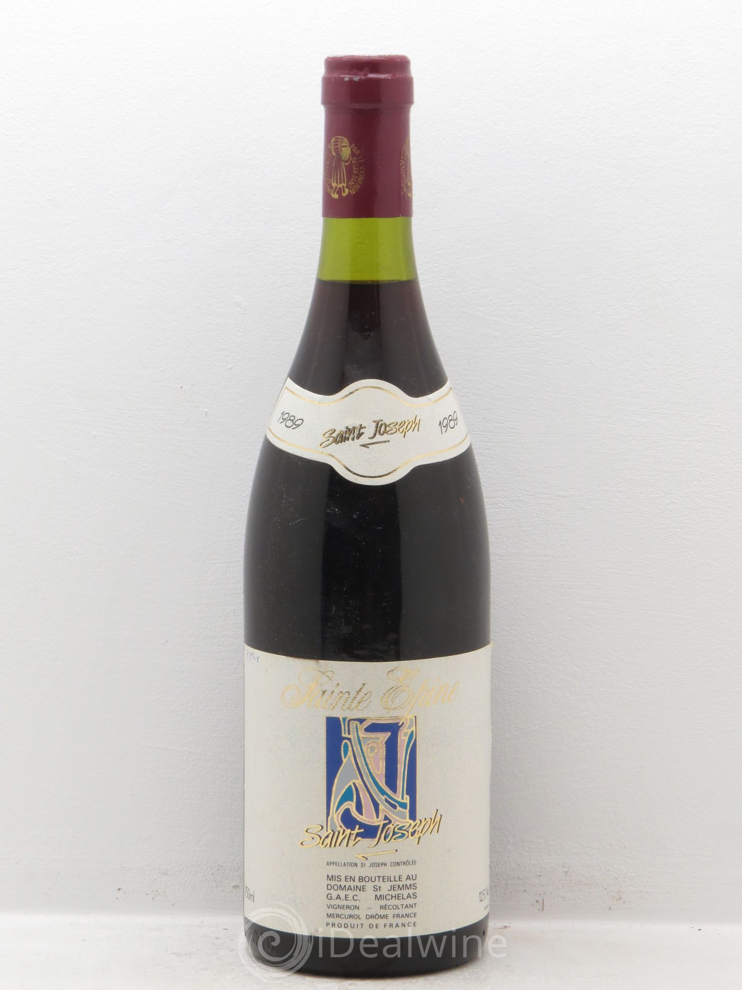 Saint-Joseph 1989 - Posten von 1 Flasche - 0
