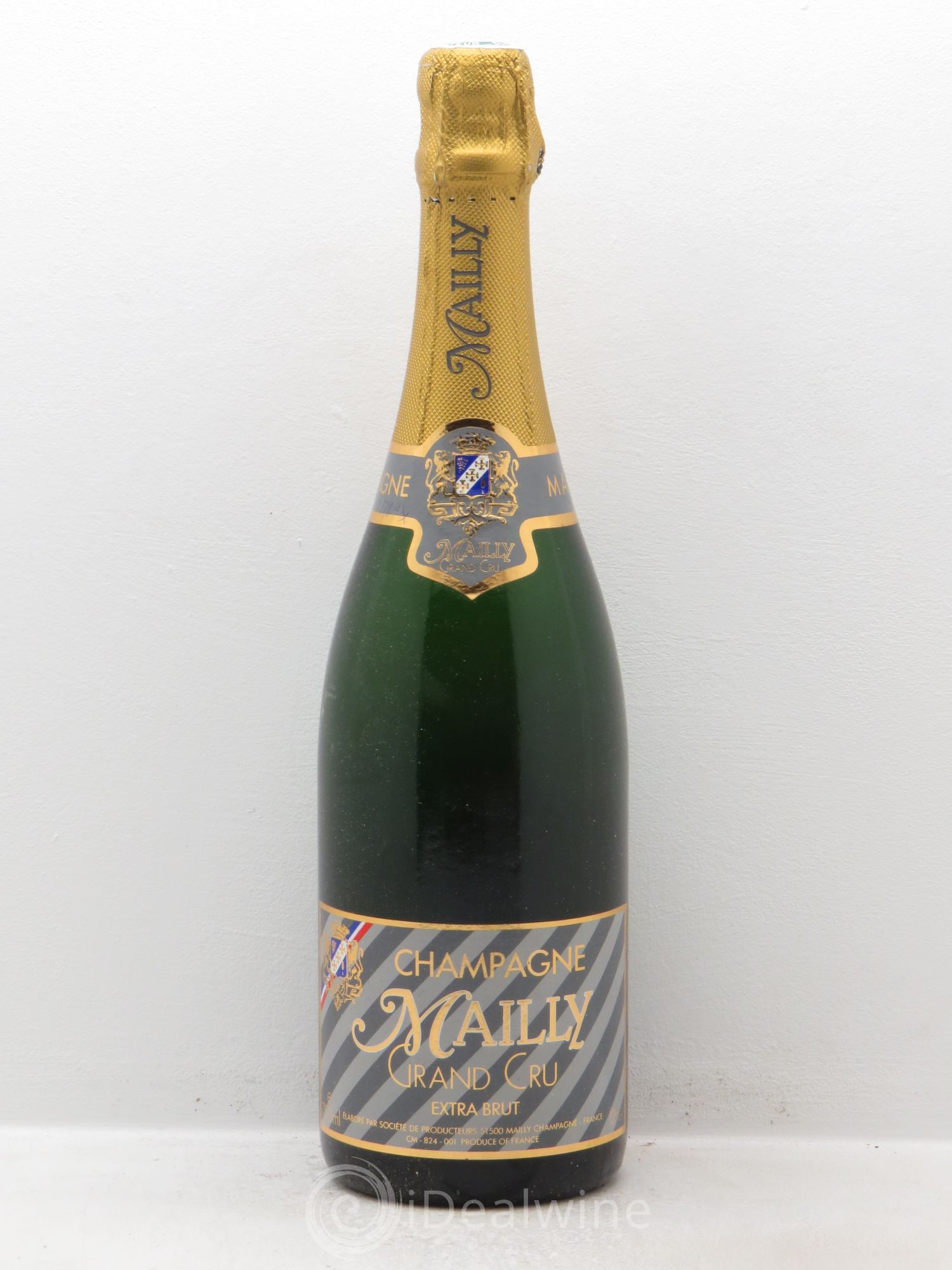 Champagne Extra Brut GC Mailly - Lot de 1 bouteille - 0