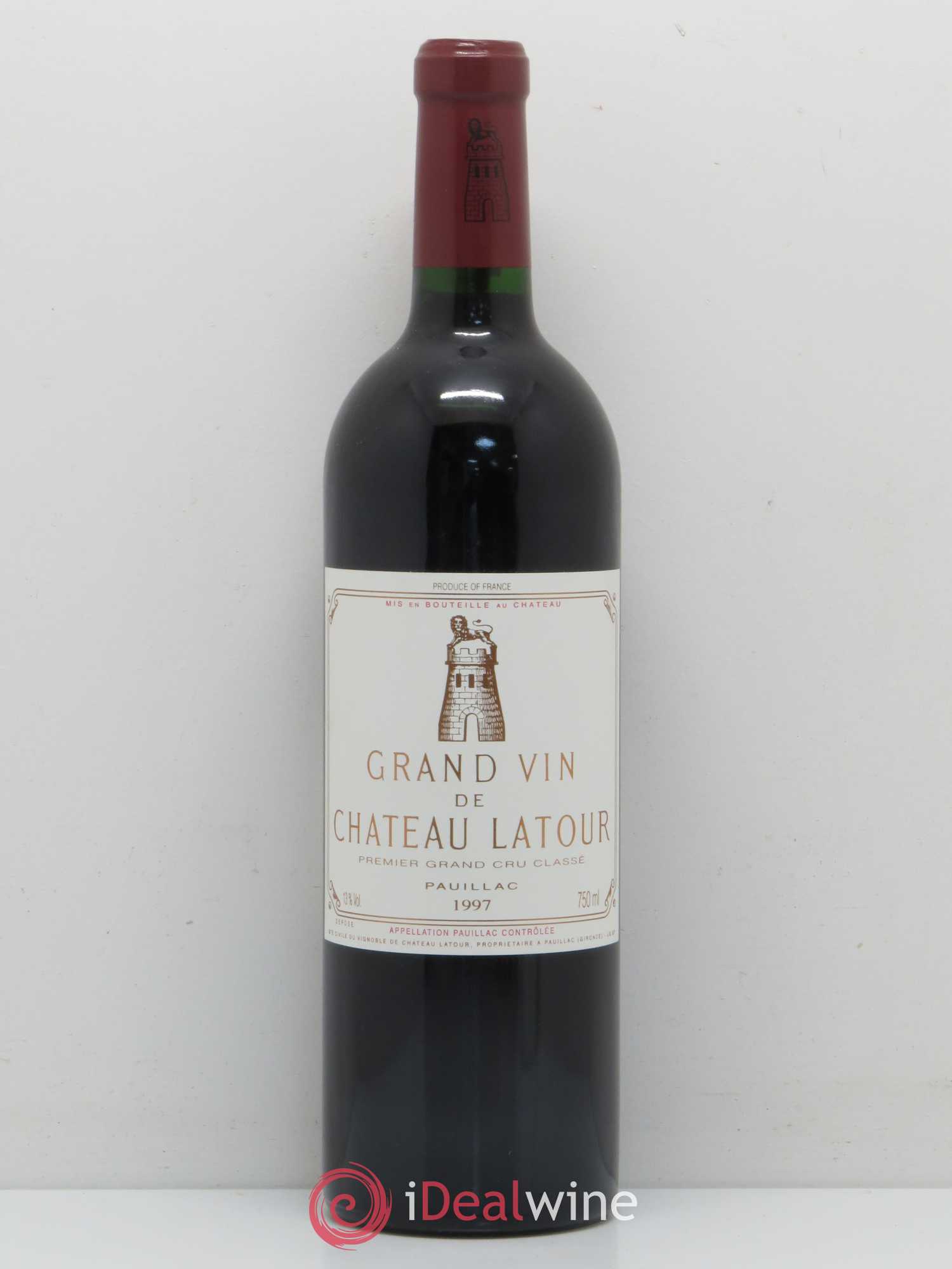 Château Latour 1er Grand Cru Classé 1997 - Lot de 1 bouteille - 0