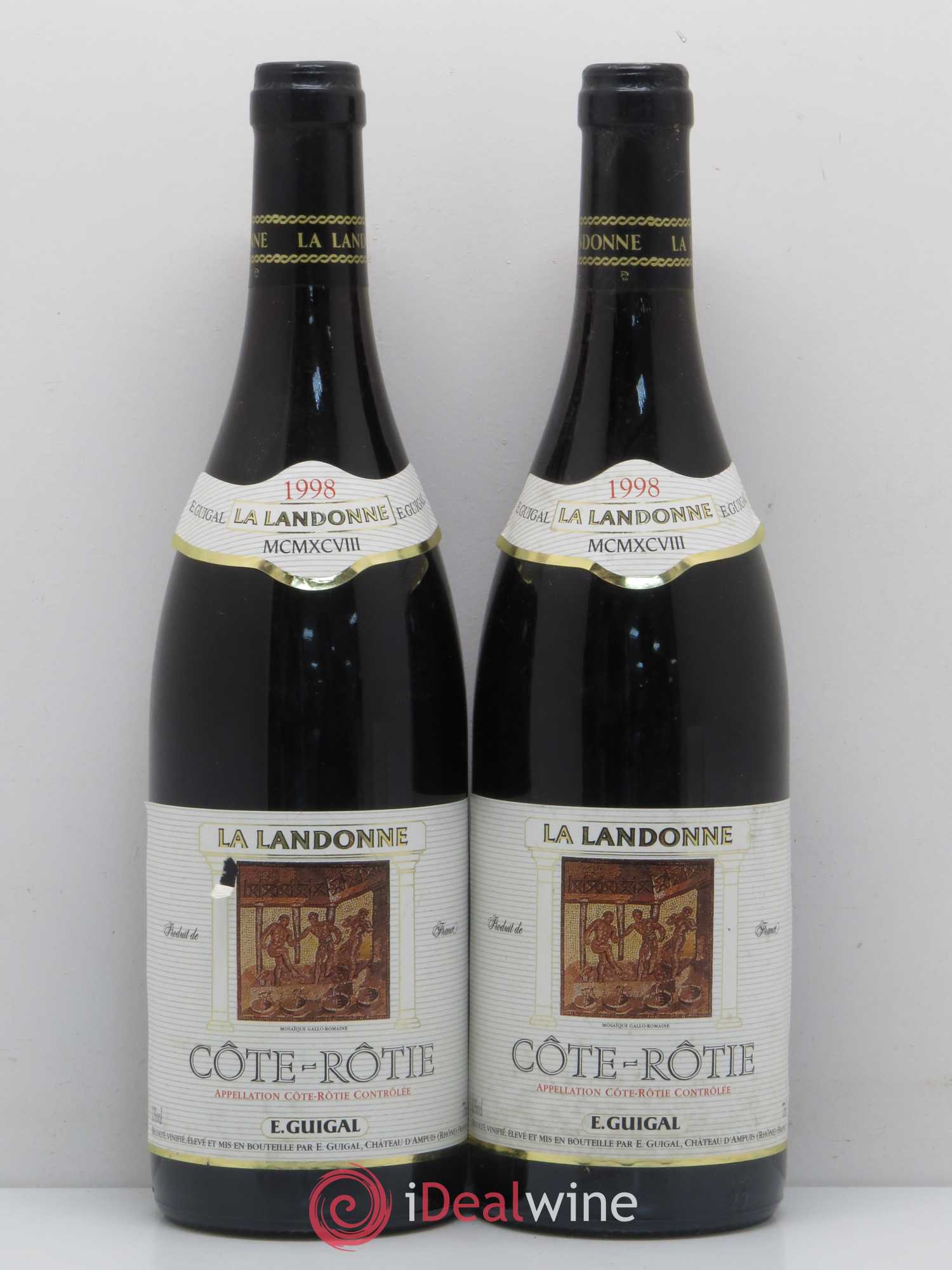Côte-Rôtie La Landonne Guigal 1998 - Lot de 2 bouteilles - 0