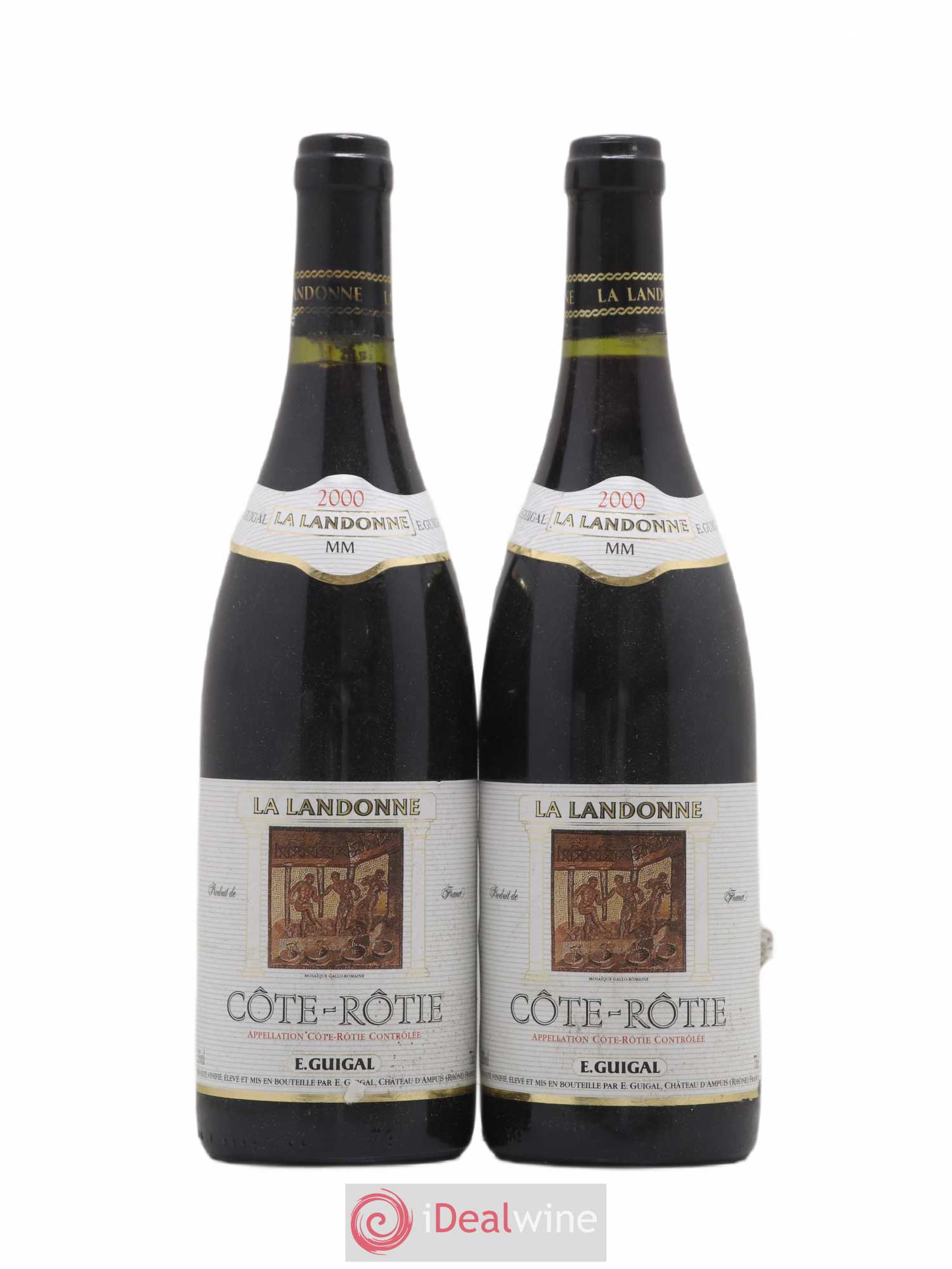 Côte-Rôtie La Landonne Guigal 2000 - Lot de 2 bouteilles - 0
