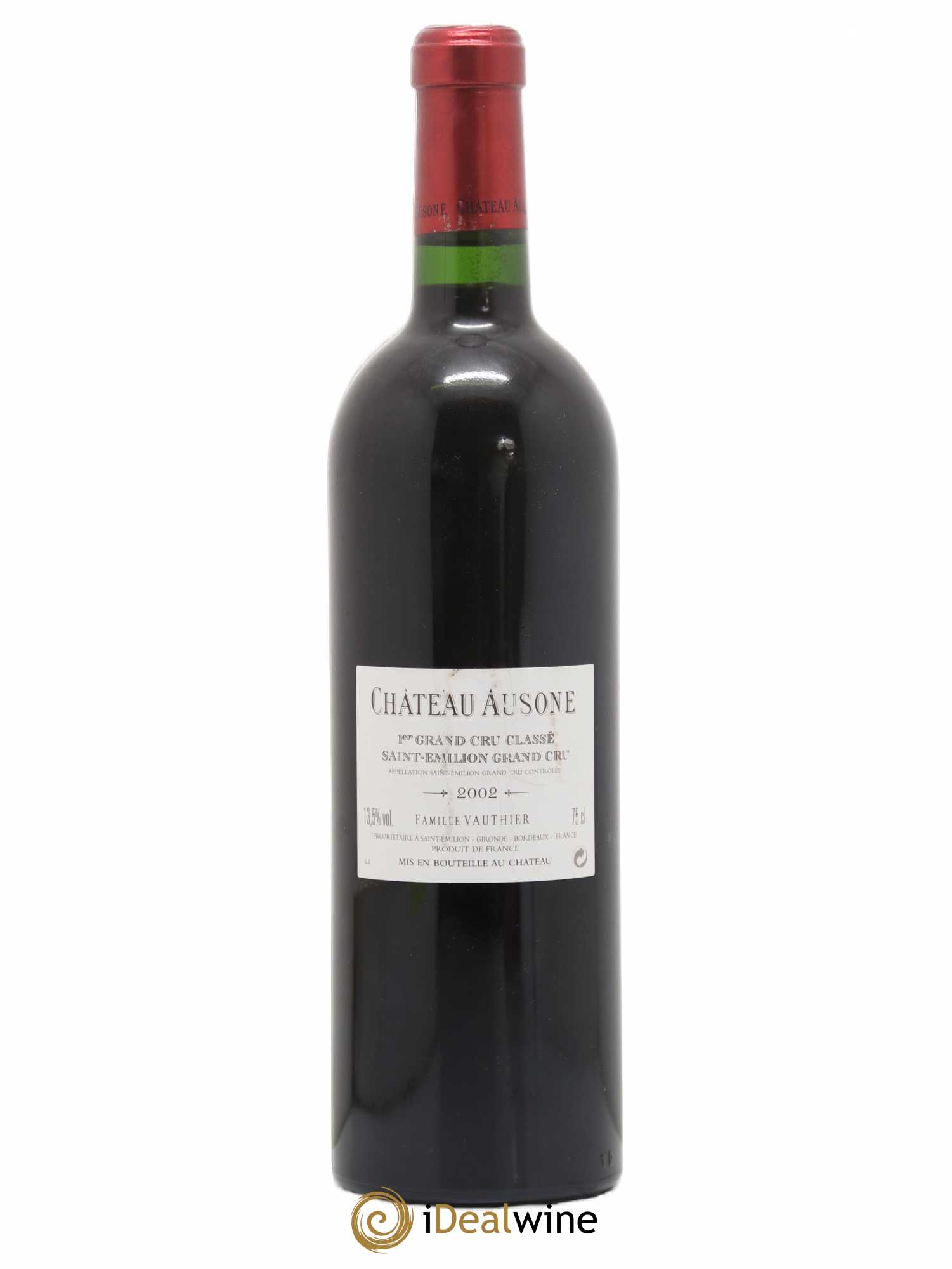 Château Ausone 1er Grand Cru Classé A 2002 - Lot de 1 bouteille - 1