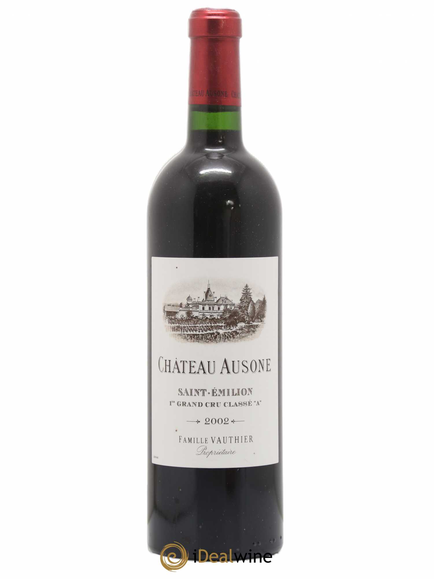 Château Ausone 1er Grand Cru Classé A 2002 - Lot de 1 bouteille - 0