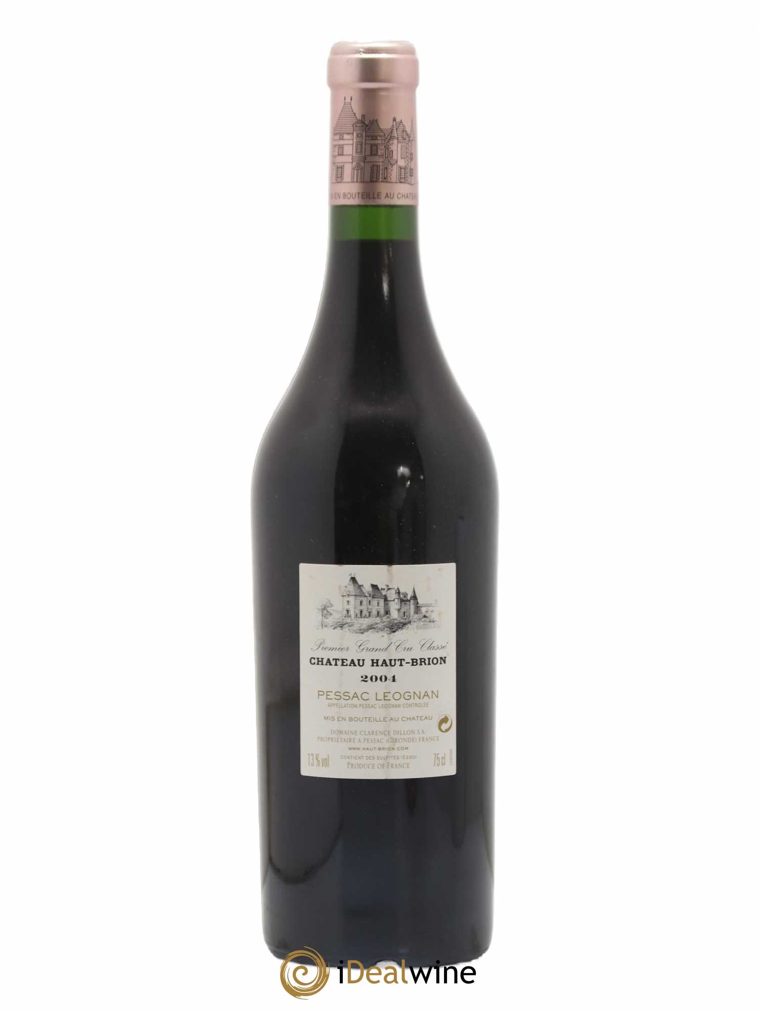 Château Haut Brion 1er Grand Cru Classé 2004 - Lot de 1 bouteille - 1