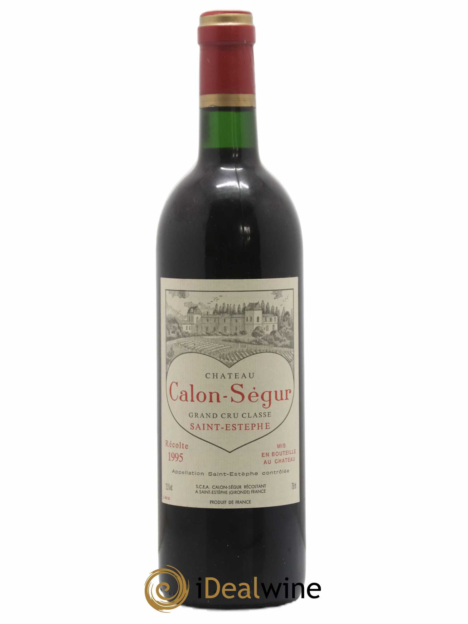 Château Calon Ségur 3ème Grand Cru Classé 1995 - Lot de 1 bouteille - 0