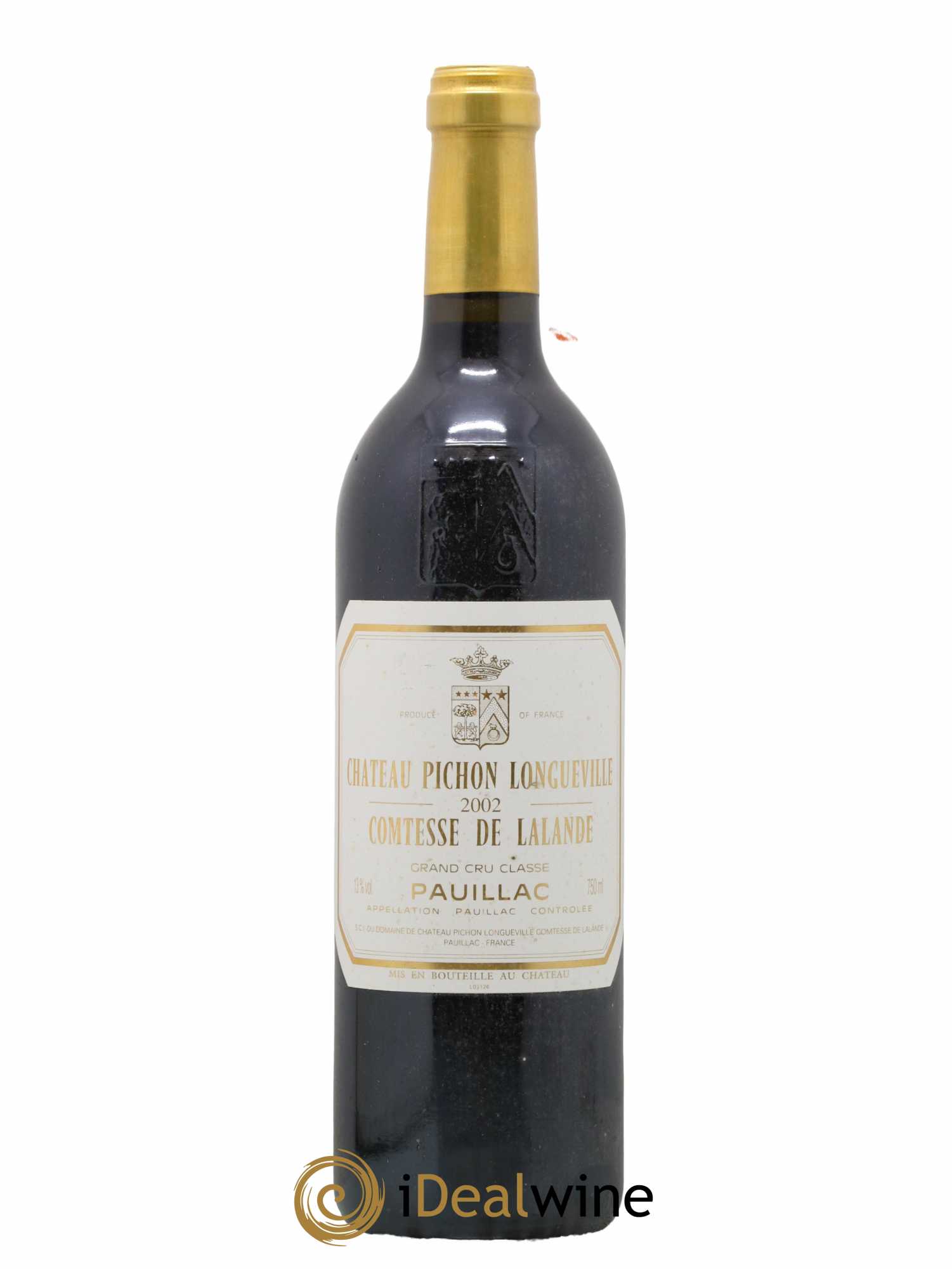 Château Pichon Longueville Comtesse de Lalande 2ème Grand Cru Classé 2002 - Lot de 1 bouteille - 0