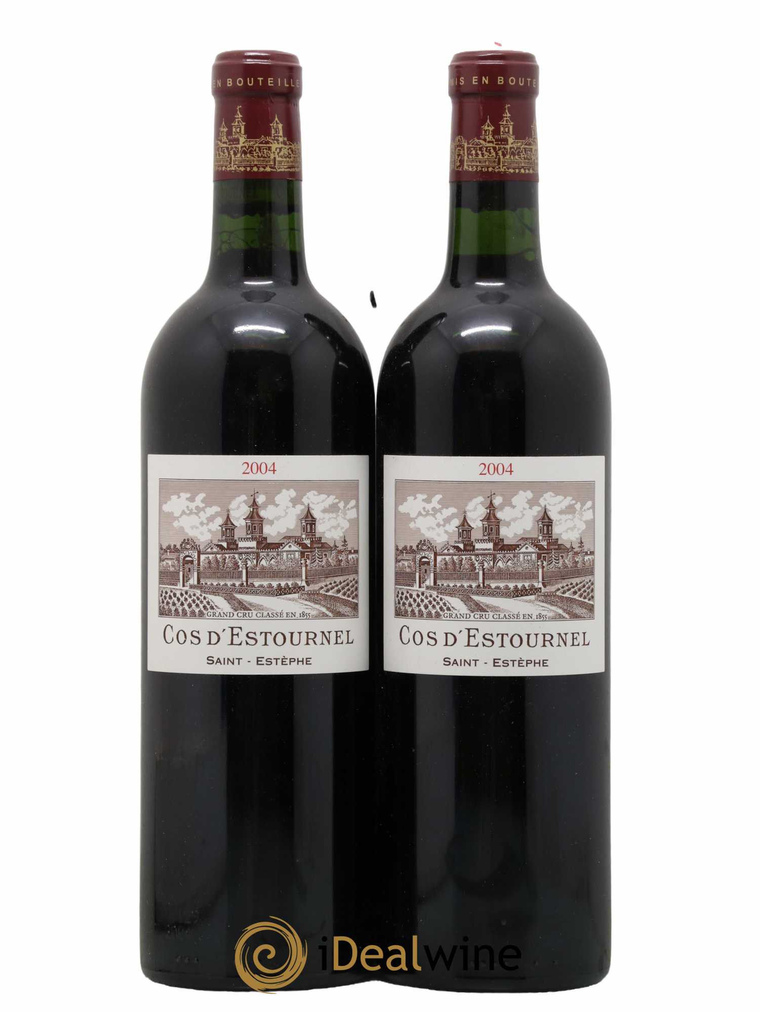 Cos d'Estournel 2ème Grand Cru Classé 2004 - Lot de 2 bouteilles - 0