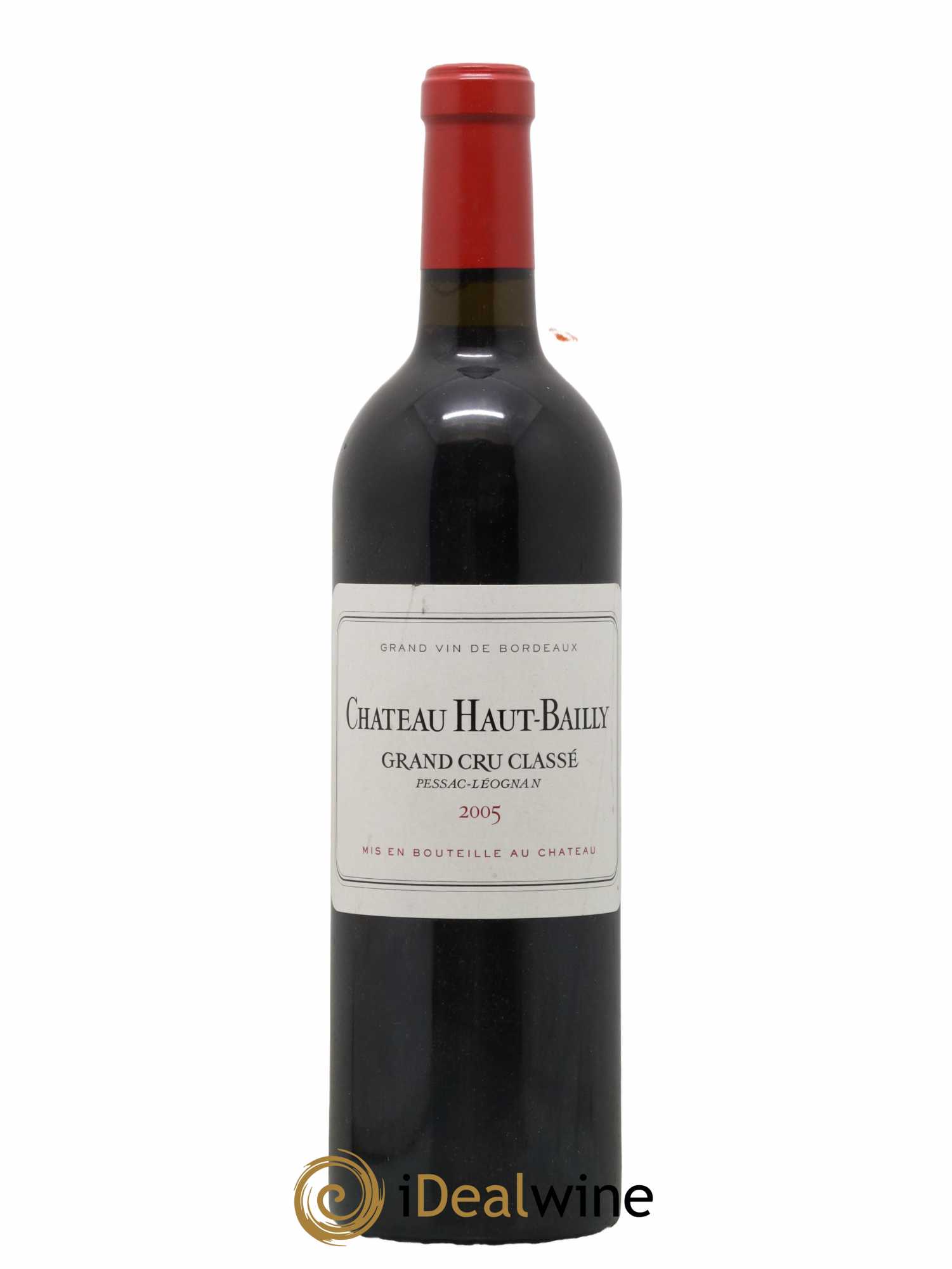 Château Haut-Bailly Cru Classé de Graves 2005 - Lot de 1 bouteille - 0