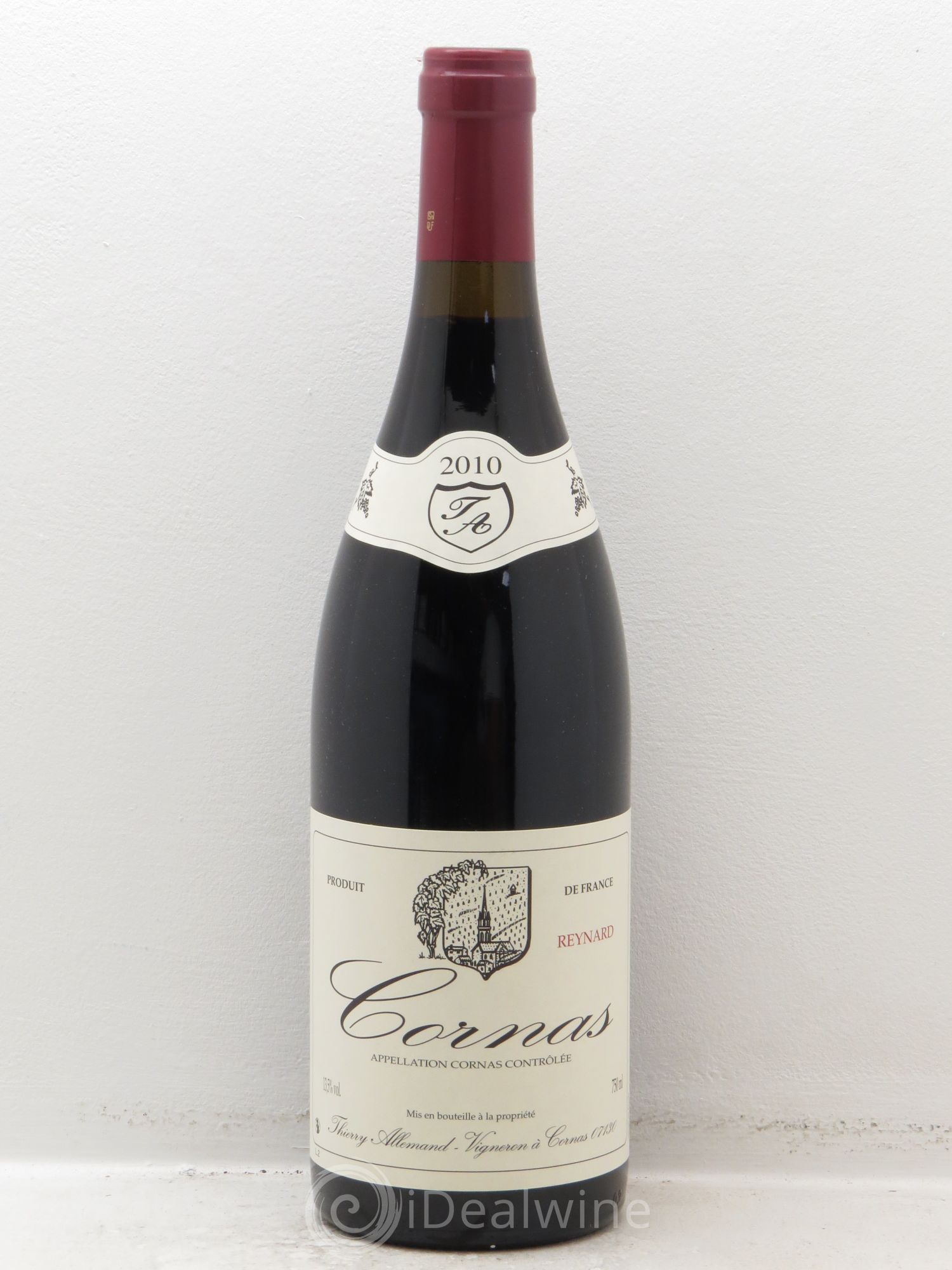 Cornas Reynard Thierry Allemand 2010 - Lot de 1 bouteille - 0