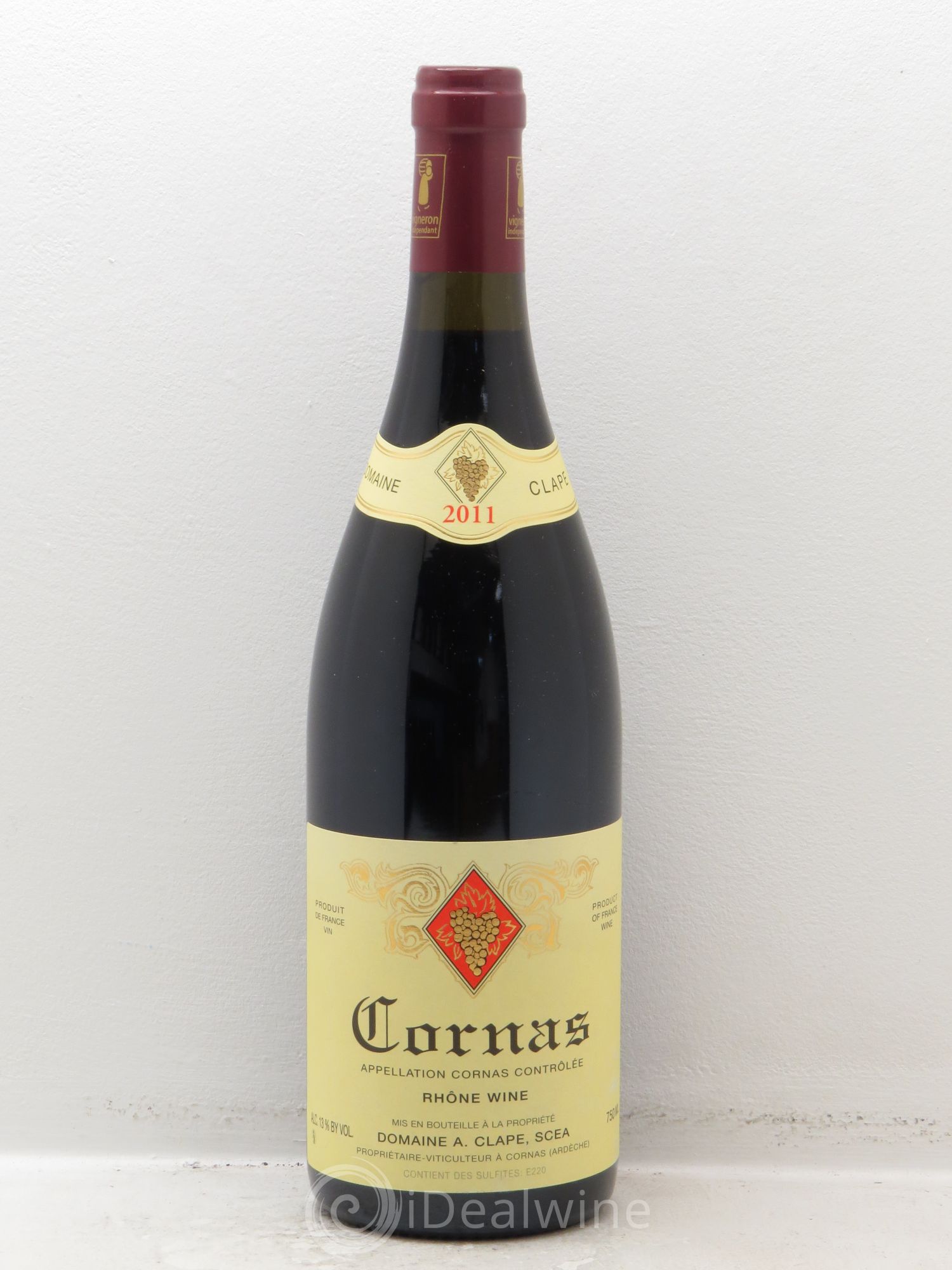 Cornas Auguste Clape (sans prix de réserve) 2011 - Lot de 1 bouteille - 0