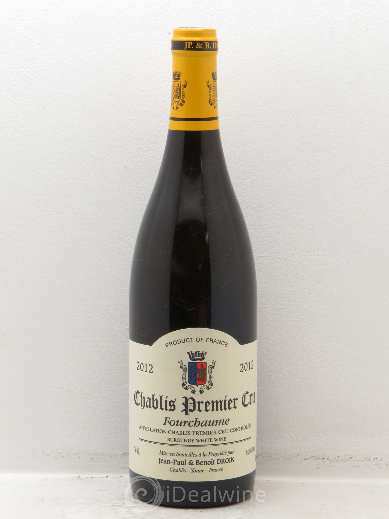 Chablis 1er Cru 2012 - Lot de 1 bouteille - 0